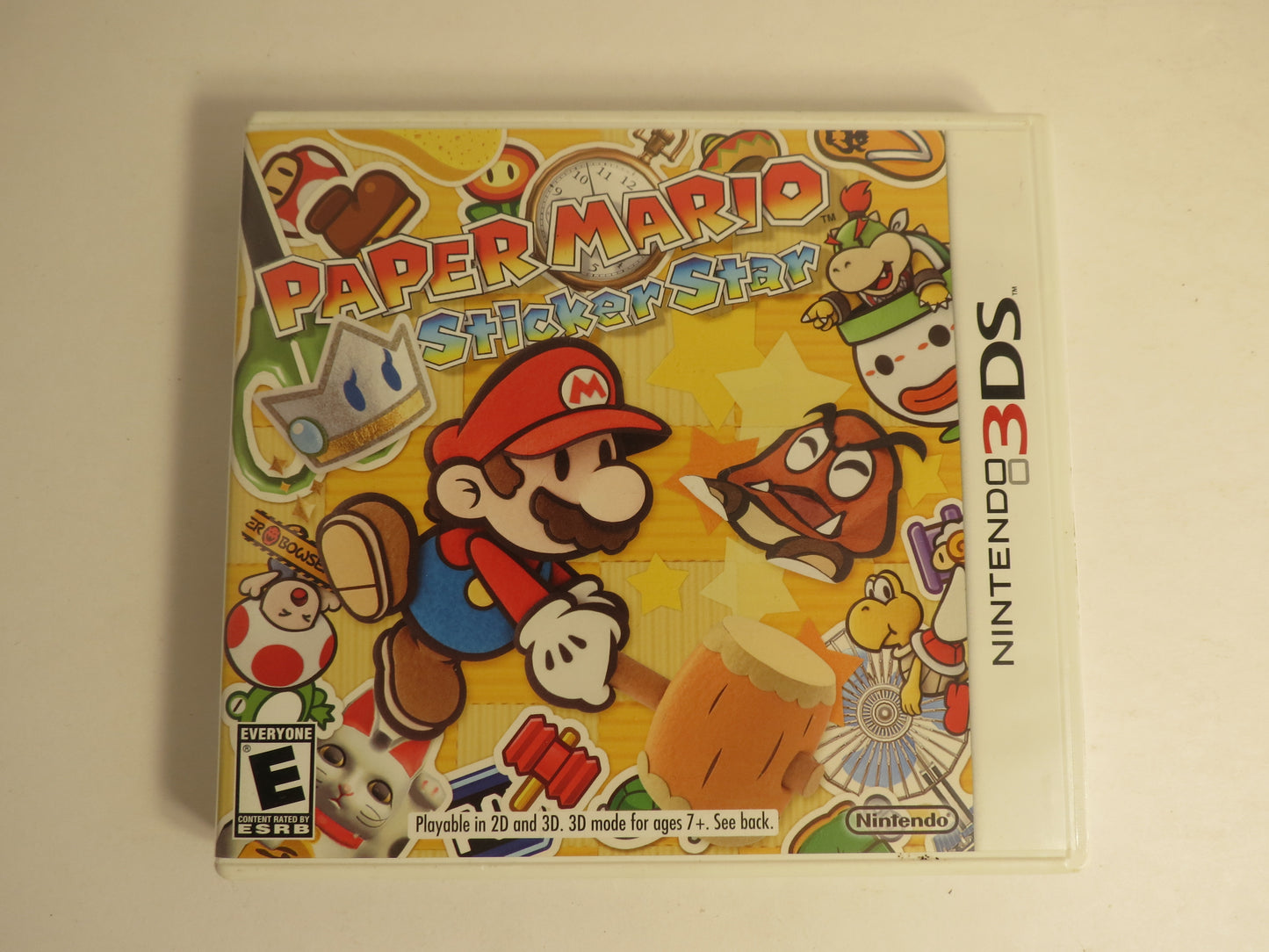 Paper Mario Sticker Star Nintendo 3DS Game CIB