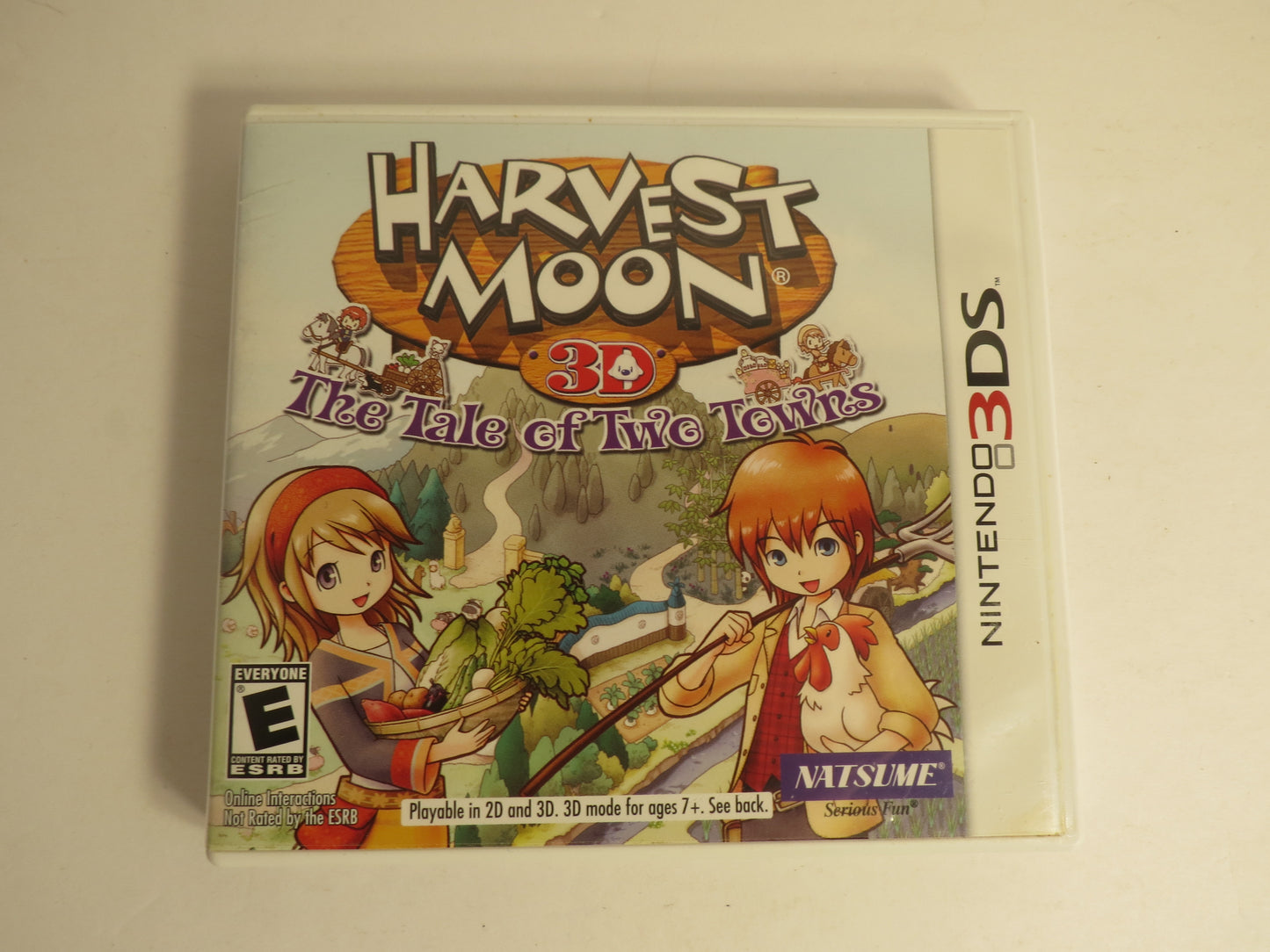 Harvest Moon 3D The Tale of Two Towns Nintendo 3DS Game CB