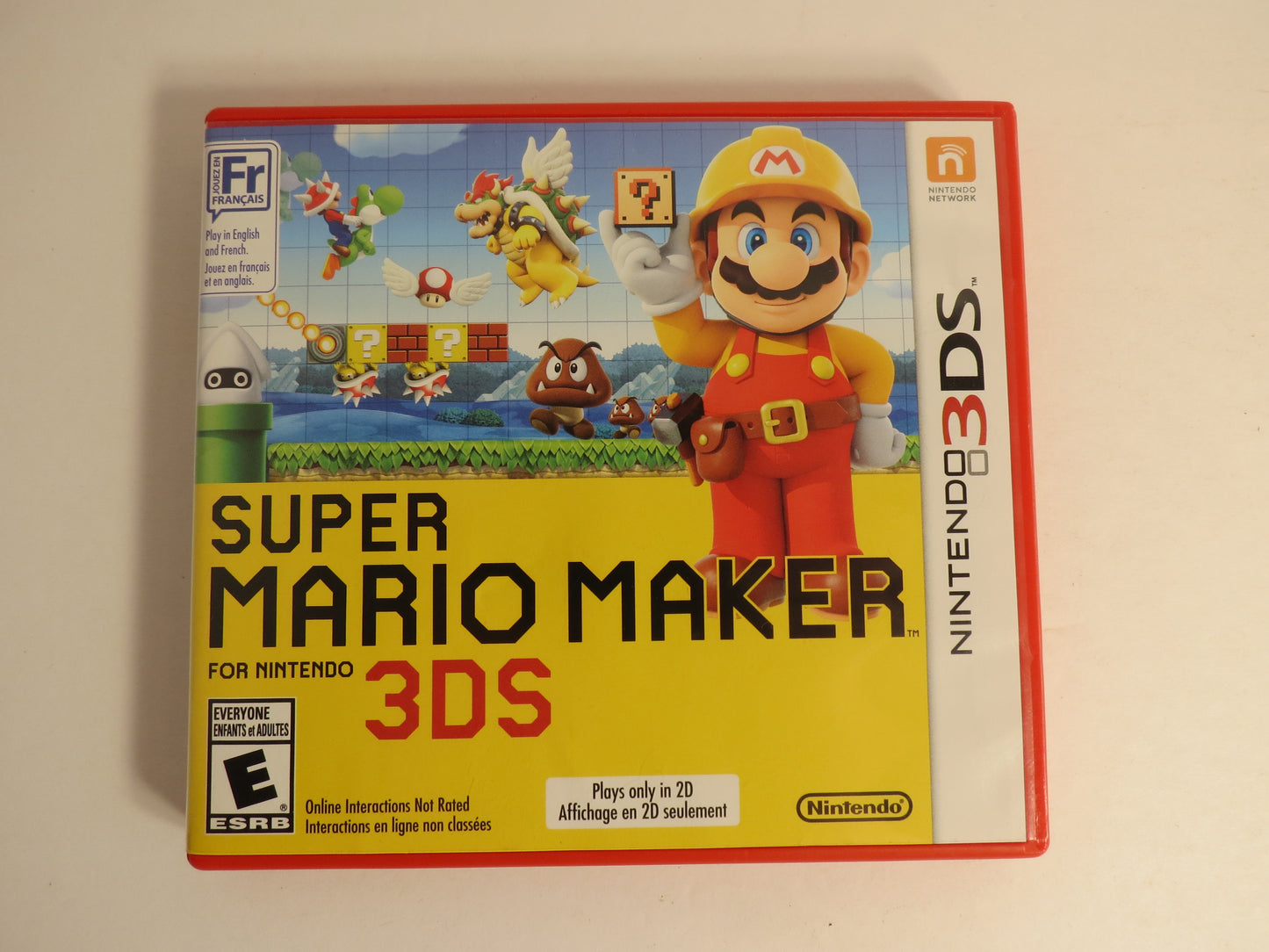 Super Mario Maker 3DS Nintendo 3DS Game CB