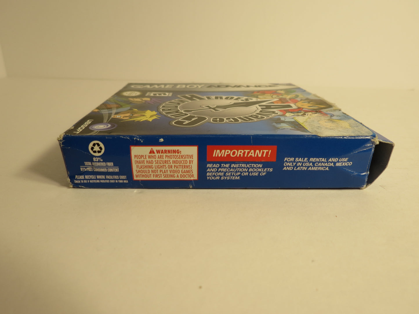 Advance Guardian Heroes Nintendo GBA Gameboy Advance Game CIB