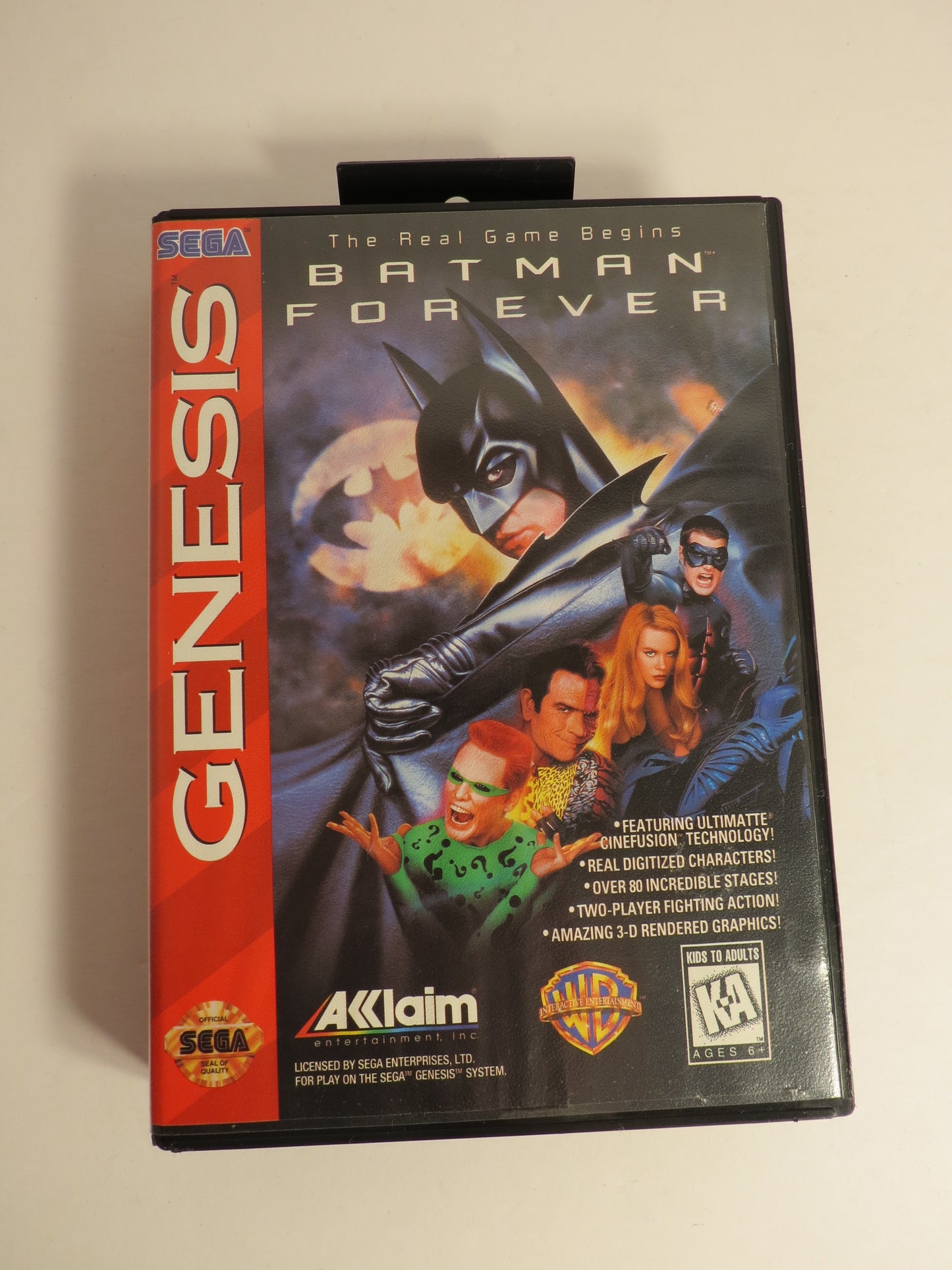 Batman Forever Sega Genesis Game CB