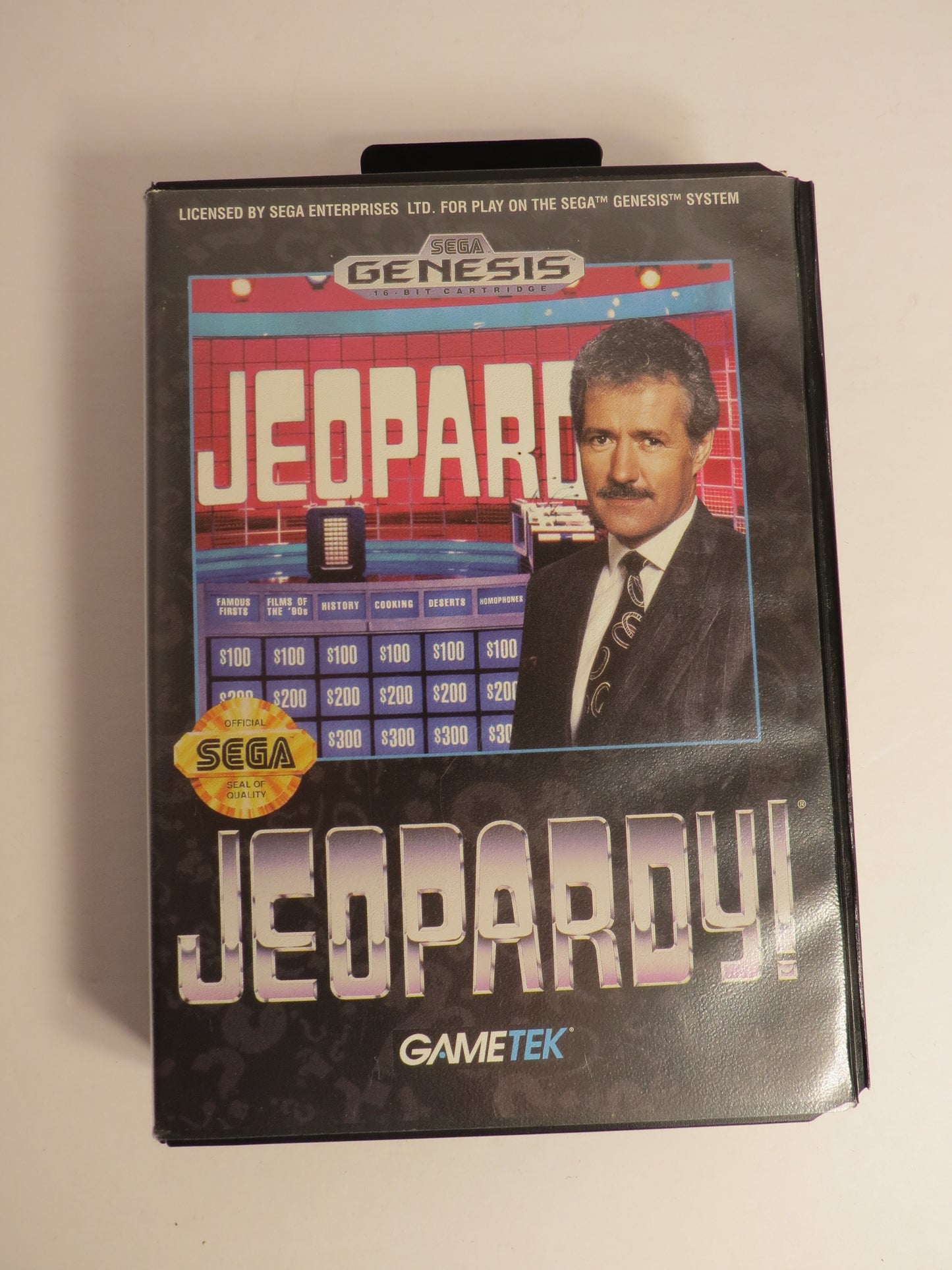 Jeopardy Sega Genesis Game CIB