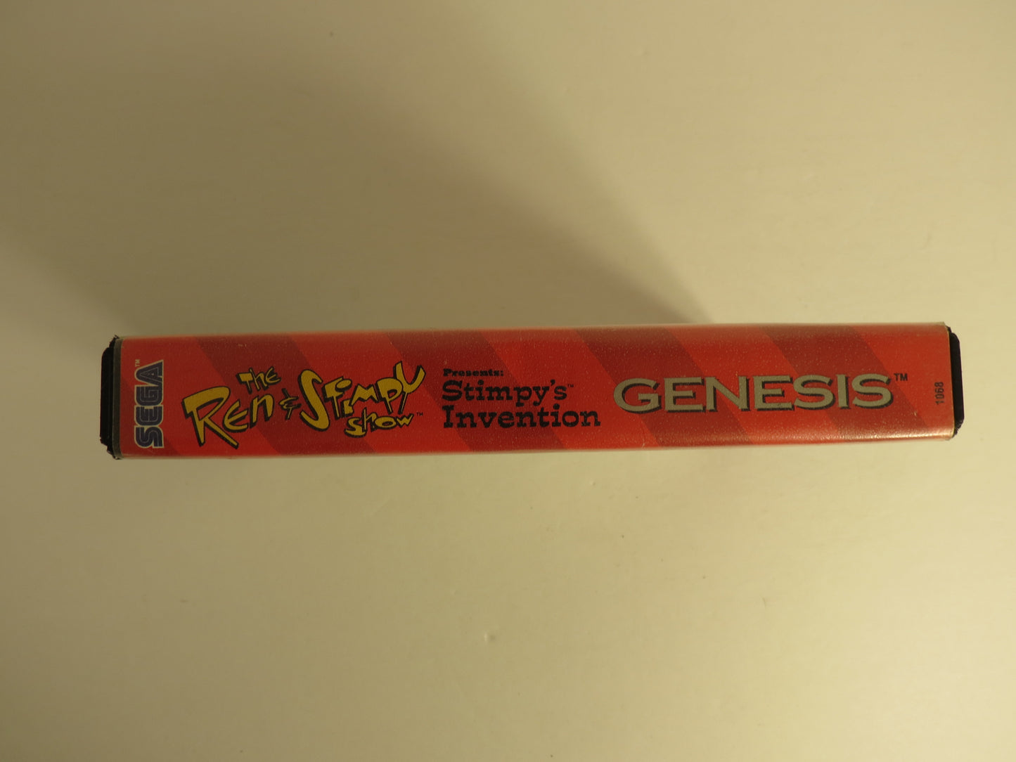 Ren & Stimpy Show Stimpy's Invention Sega Genesis Game CB