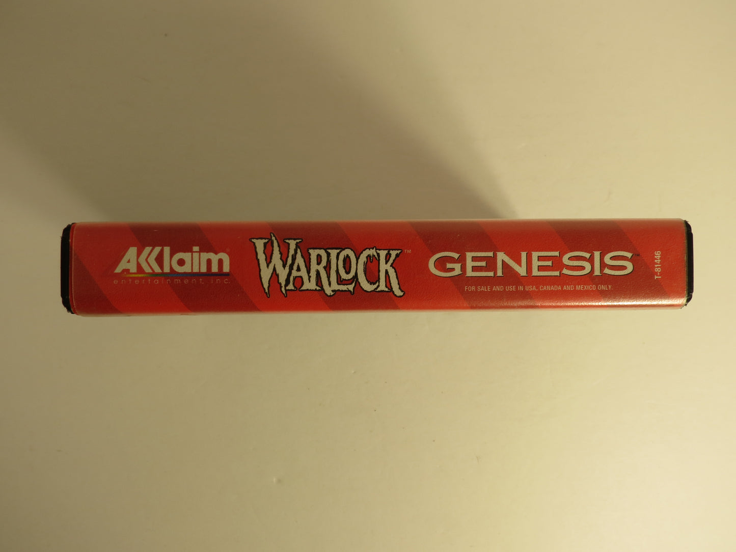 Warlock Beware the Ultimate Evil Of Sega Genesis Game CIB