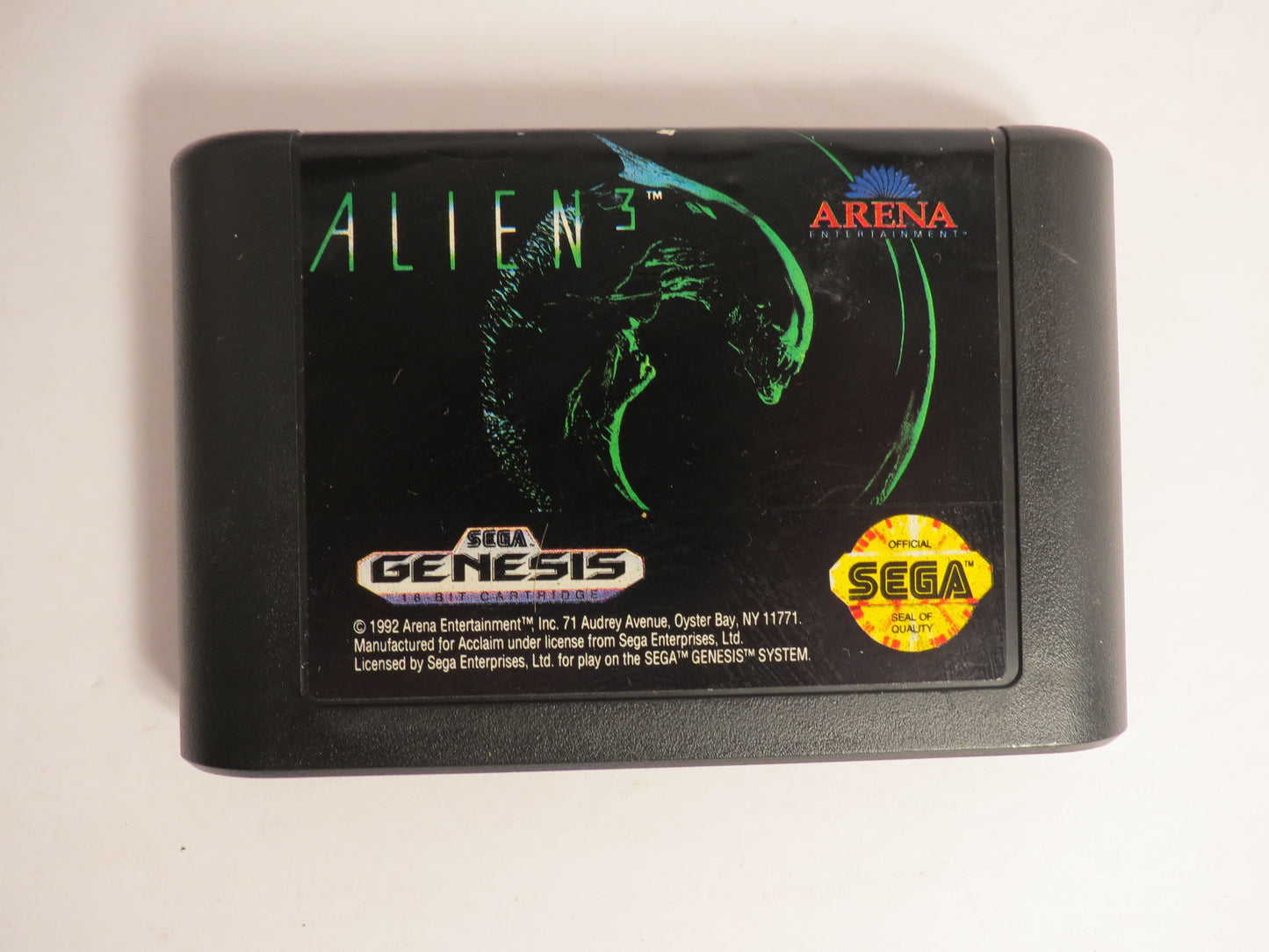 Alien 3 Sega Genesis Game CB