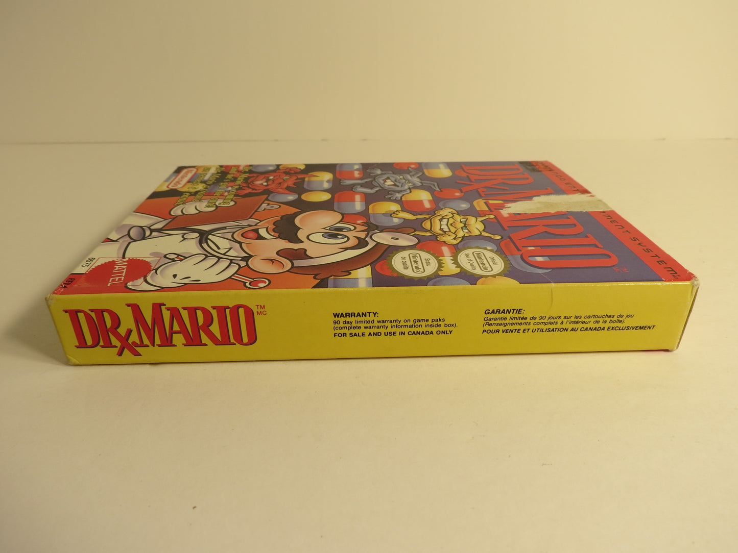 Dr. Mario Nintendo NES Game CIB
