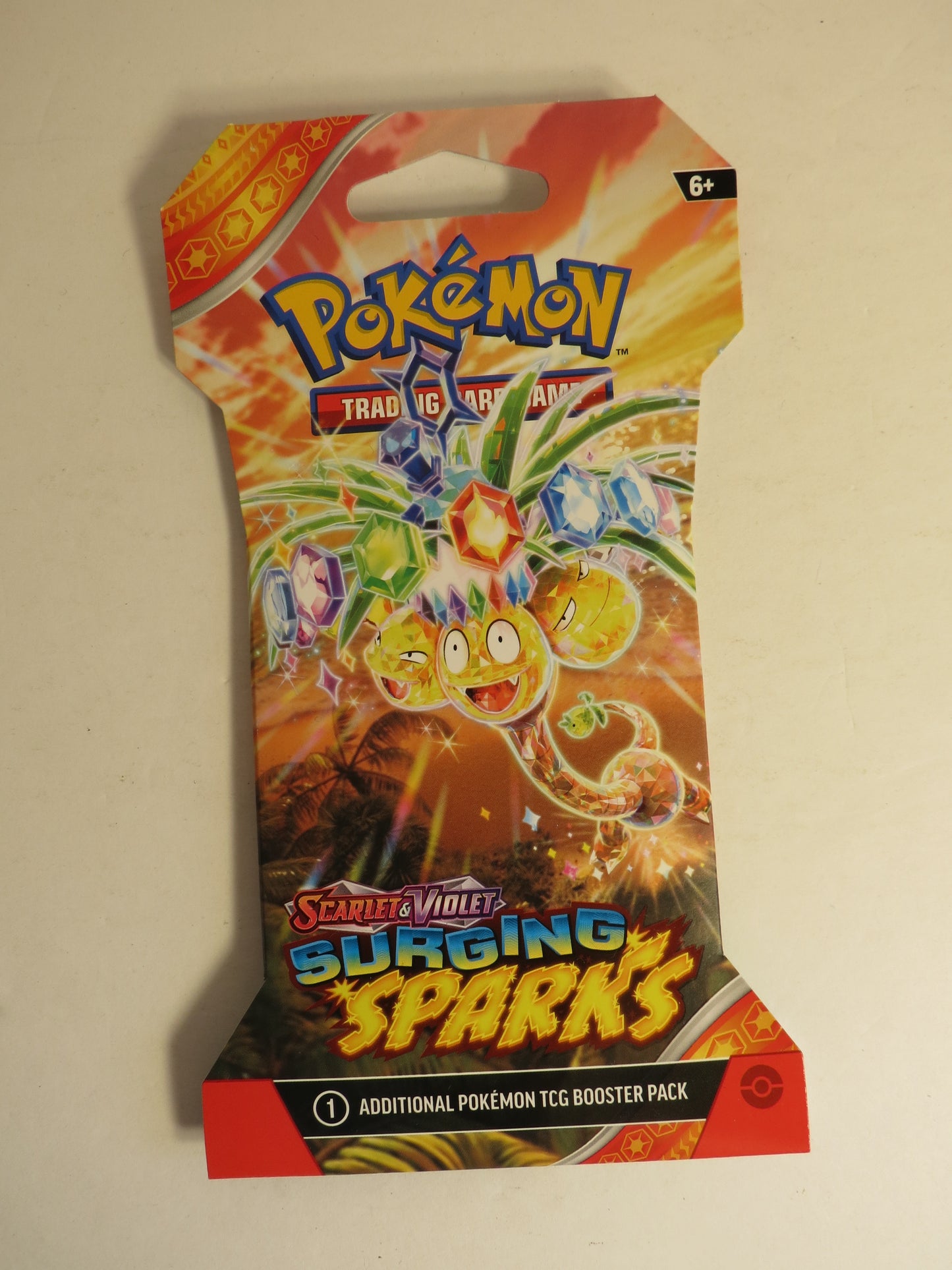 Scarlet & Violet Surging Sparks Pokemon Sleeved Booster Pack Sealed