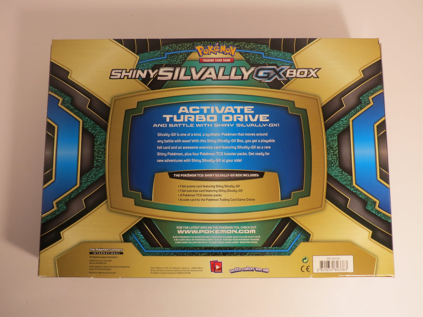 Shiny Silvally GX Box Pokemon Sealed