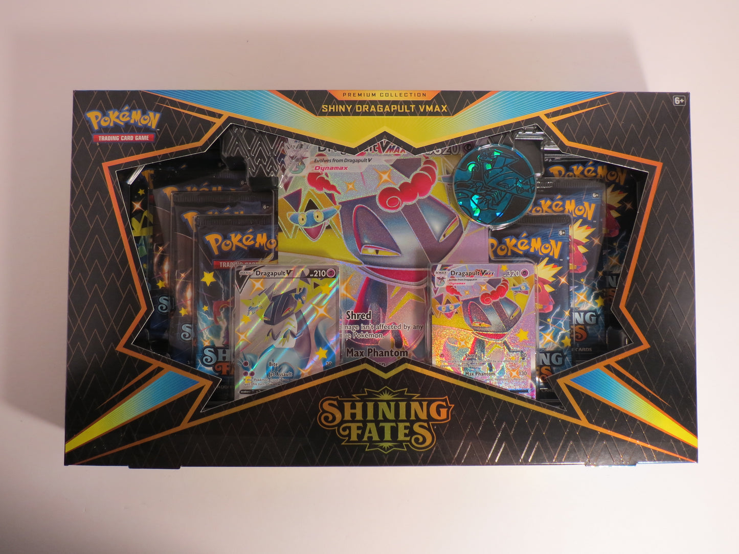 Shiny Dragapult Vmax Premium Collection Box Shining Fates Collection Box Pokemon Sealed