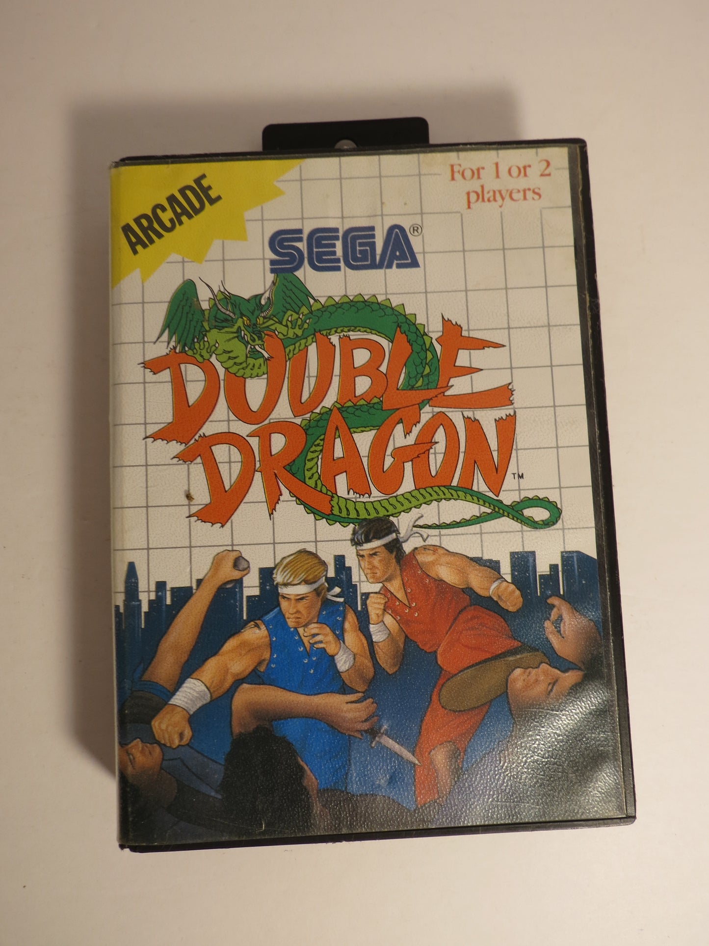 Double Dragon Sega Master System Game SMS CB