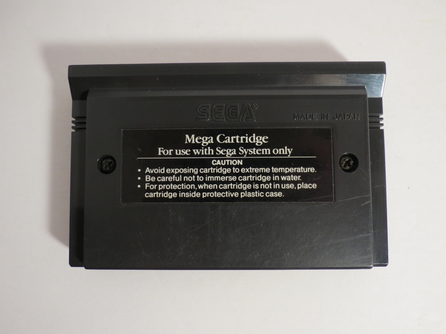 Kenseiden Sega Master System Game SMS