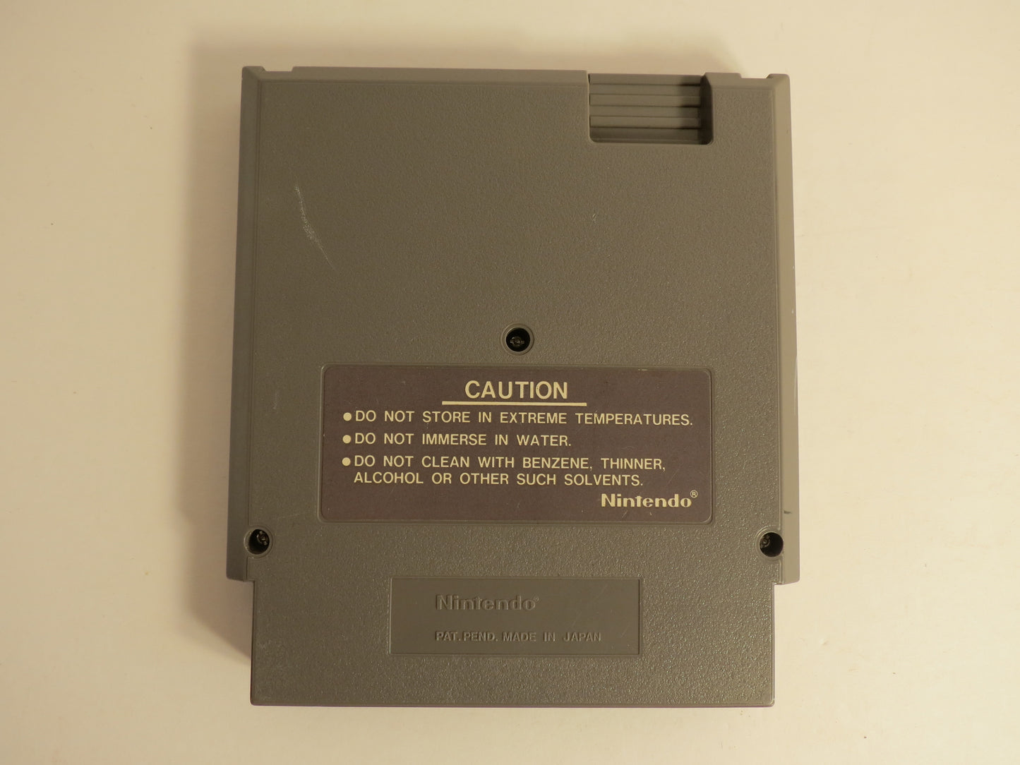 Baseball Round Seal Nintendo NES Game