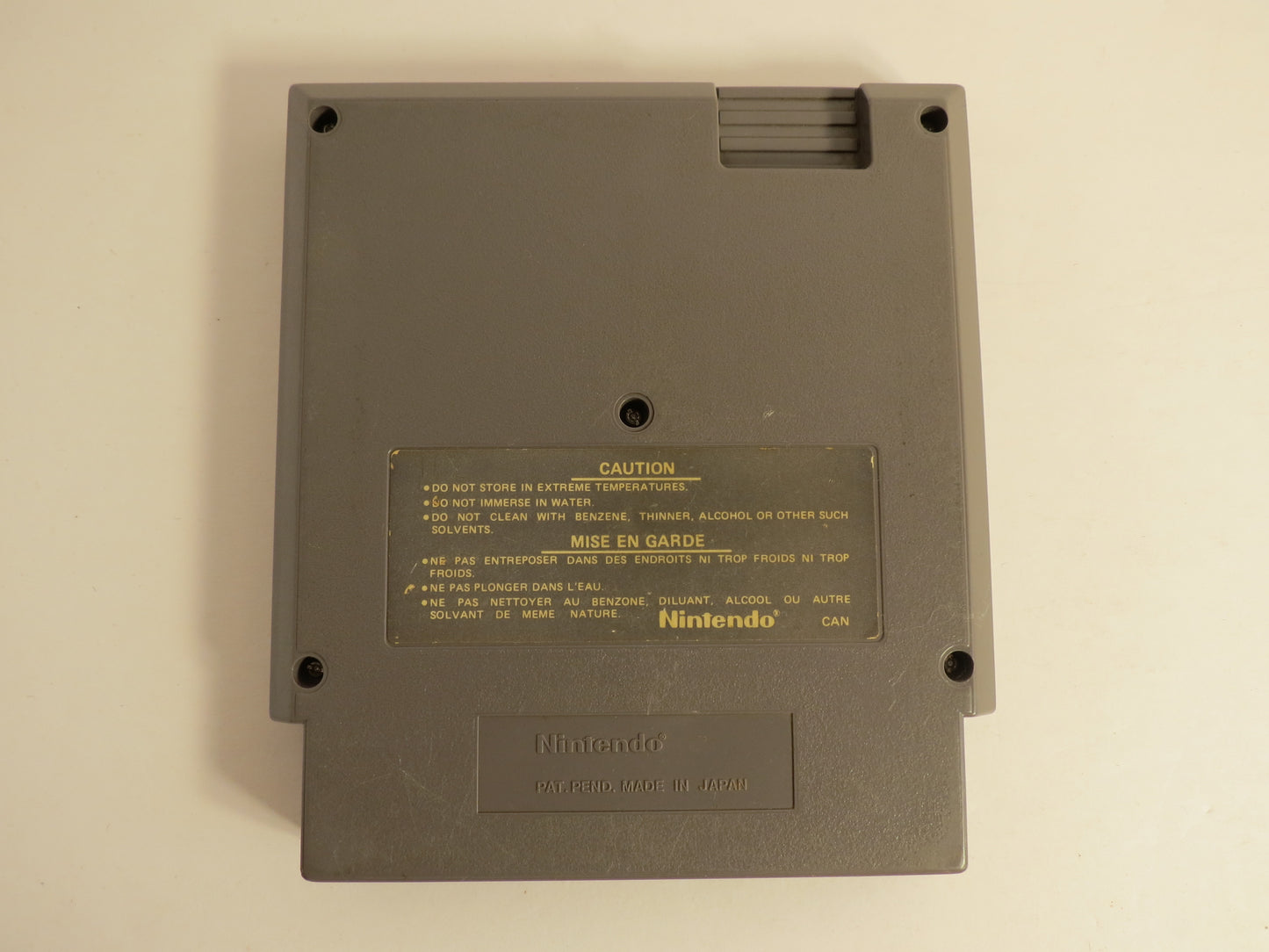 Mach Rider 5 Screw CAN Nintendo NES Game