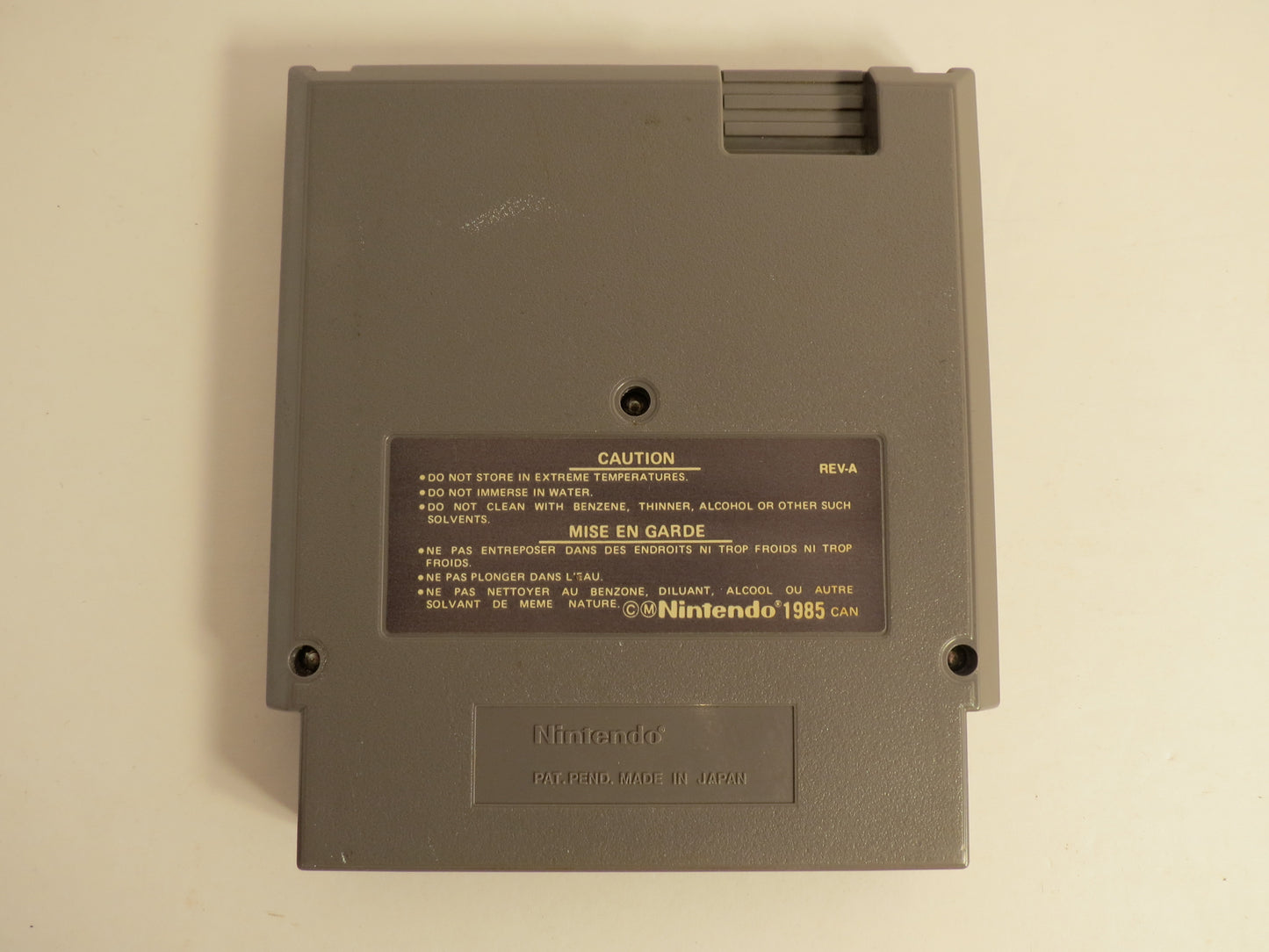 Golf CAN Nintendo NES Game