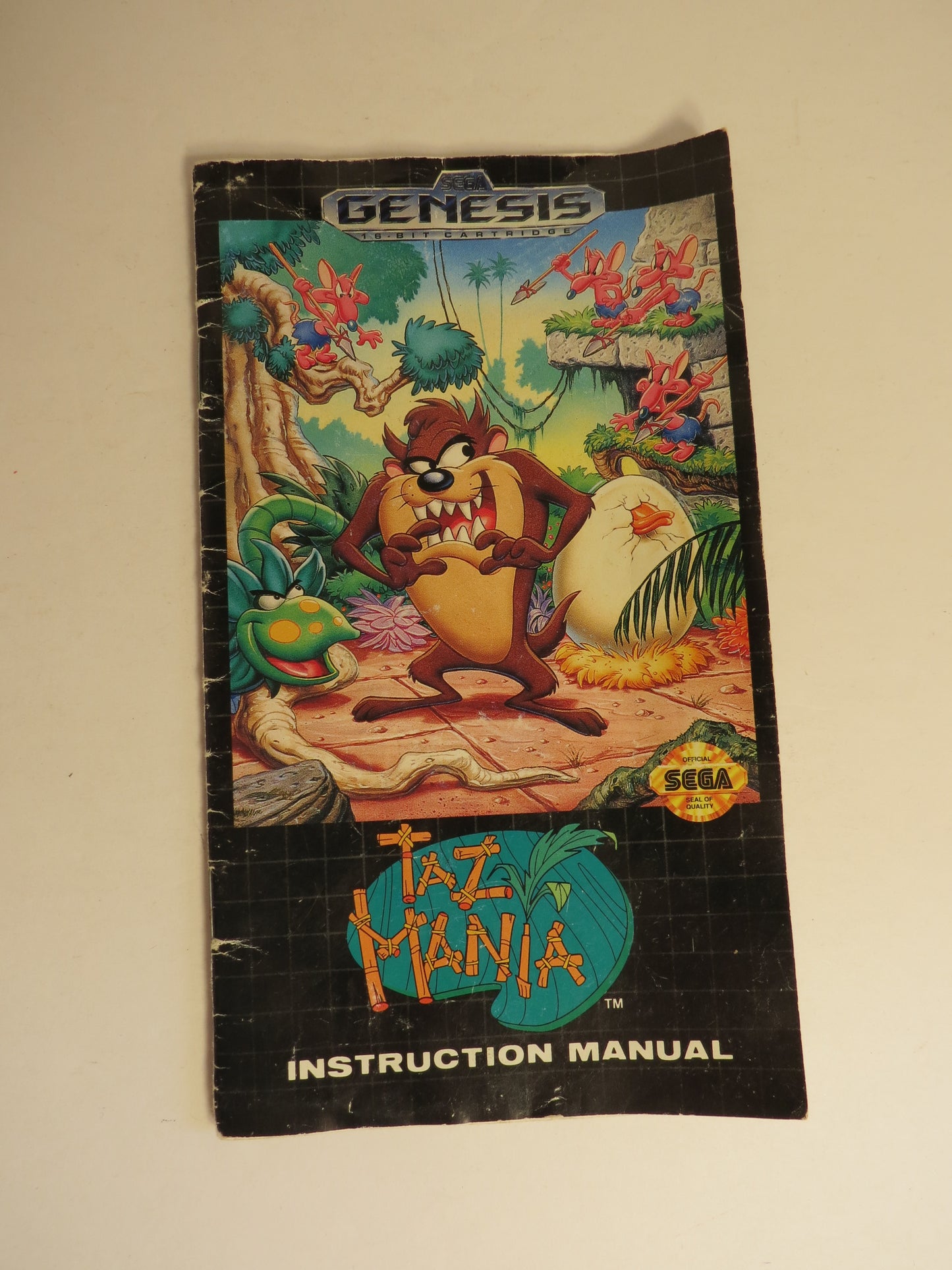 Taz-Mania Sega Genesis Game CIB
