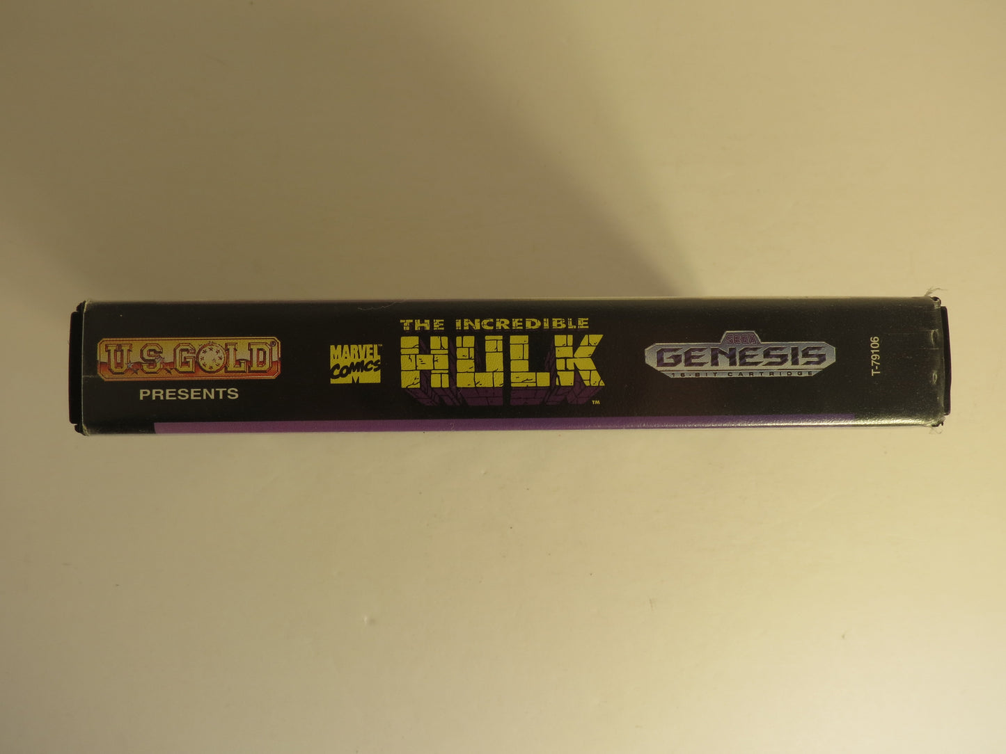 The Incredible Hulk Sega Genesis Game CB