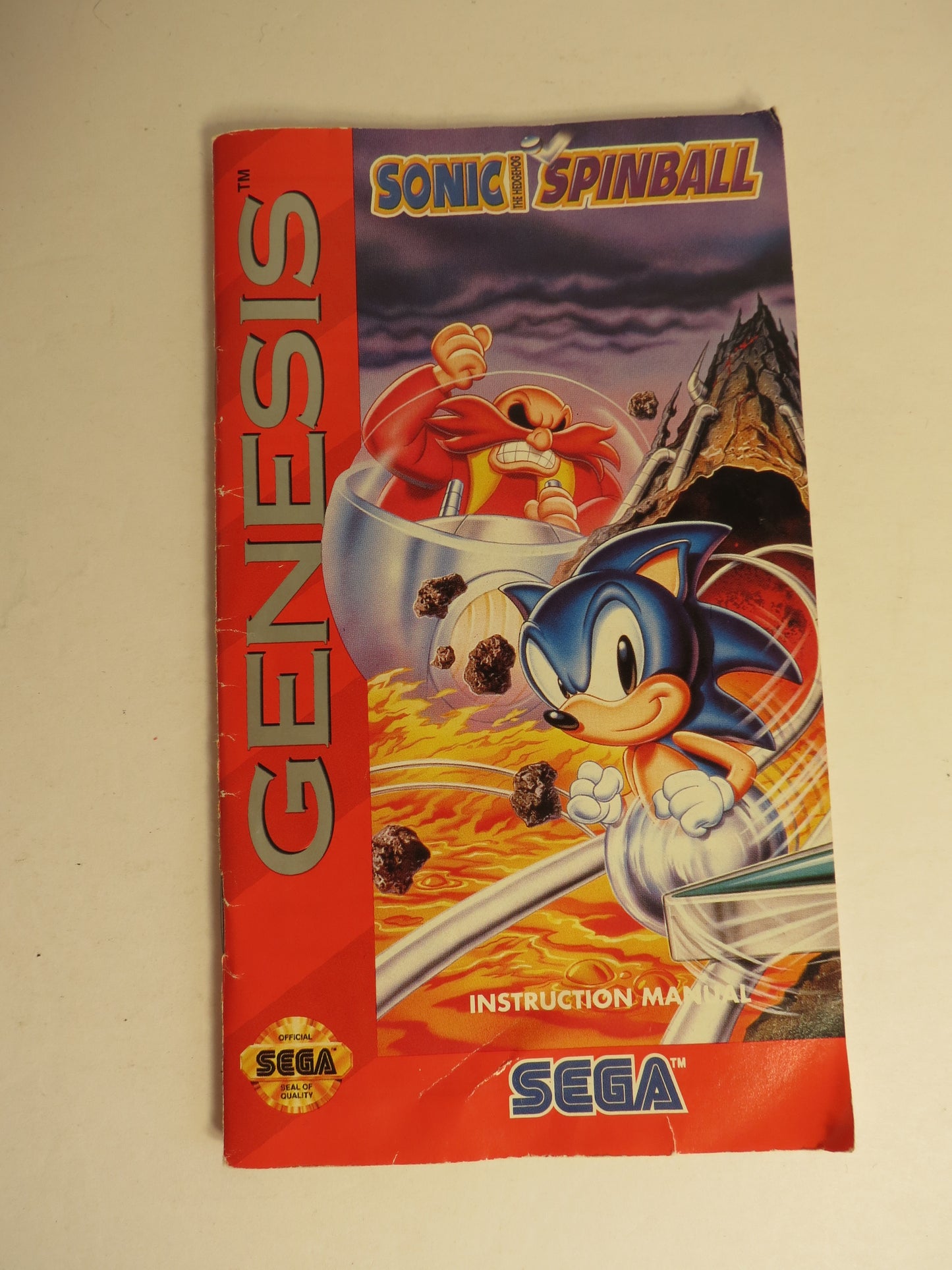 Sonic Spinball Sega Genesis Game CIB