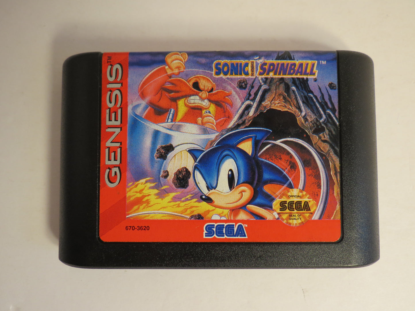 Sonic Spinball Sega Genesis Game CIB