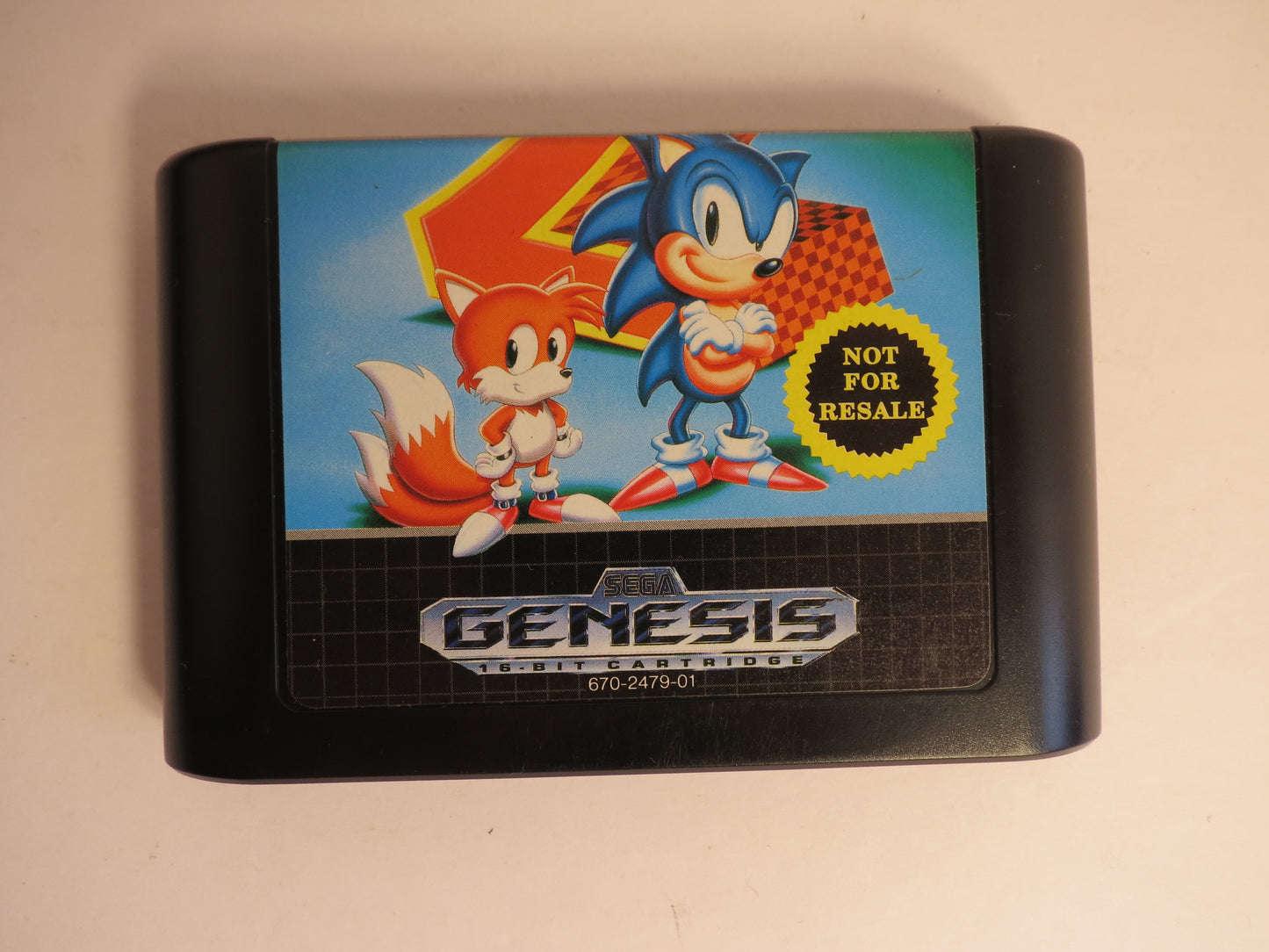 Sonic the Hedgehog 2 NFR Sega Genesis Game CIB