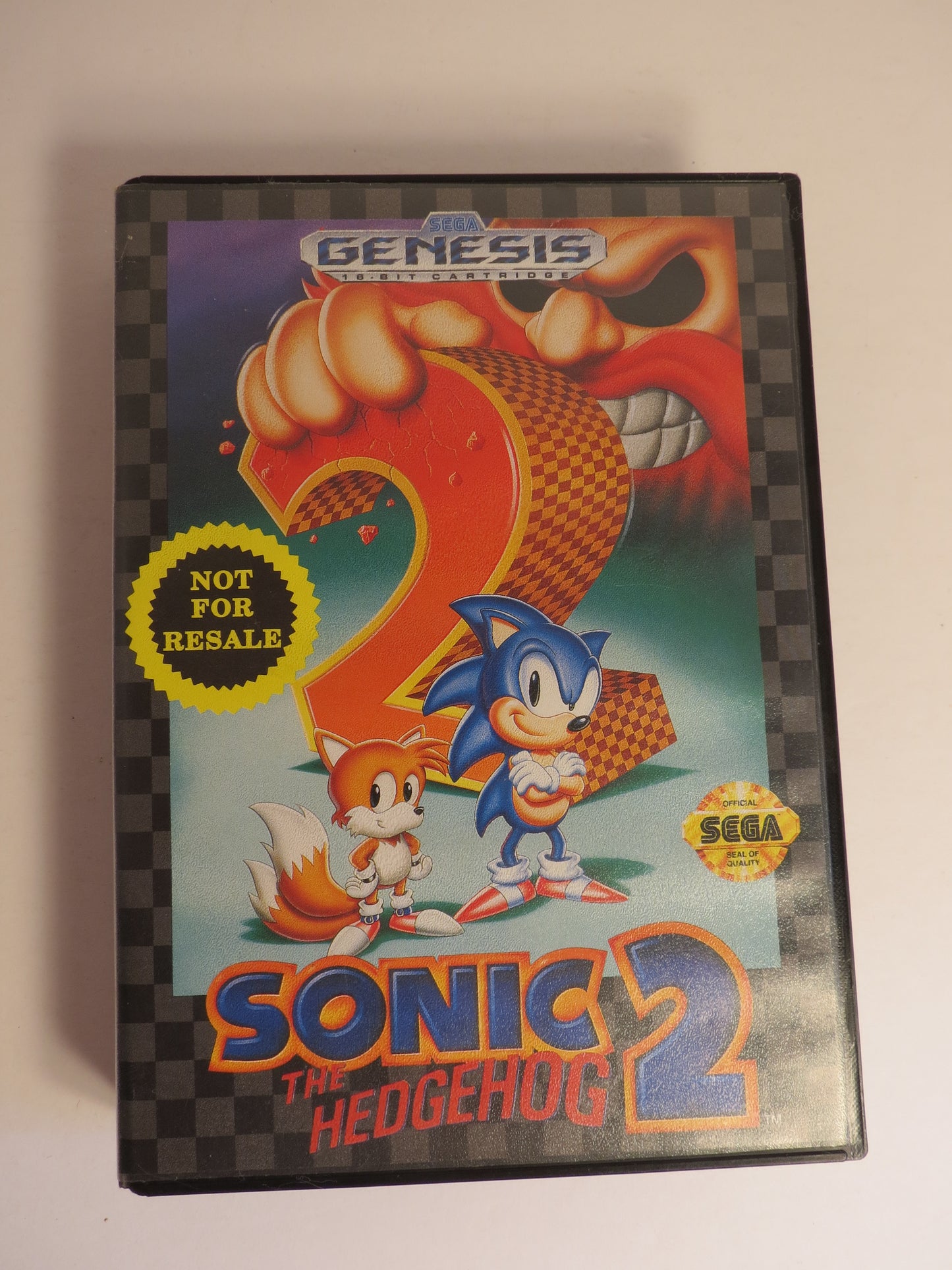 Sonic the Hedgehog 2 NFR Sega Genesis Game CIB