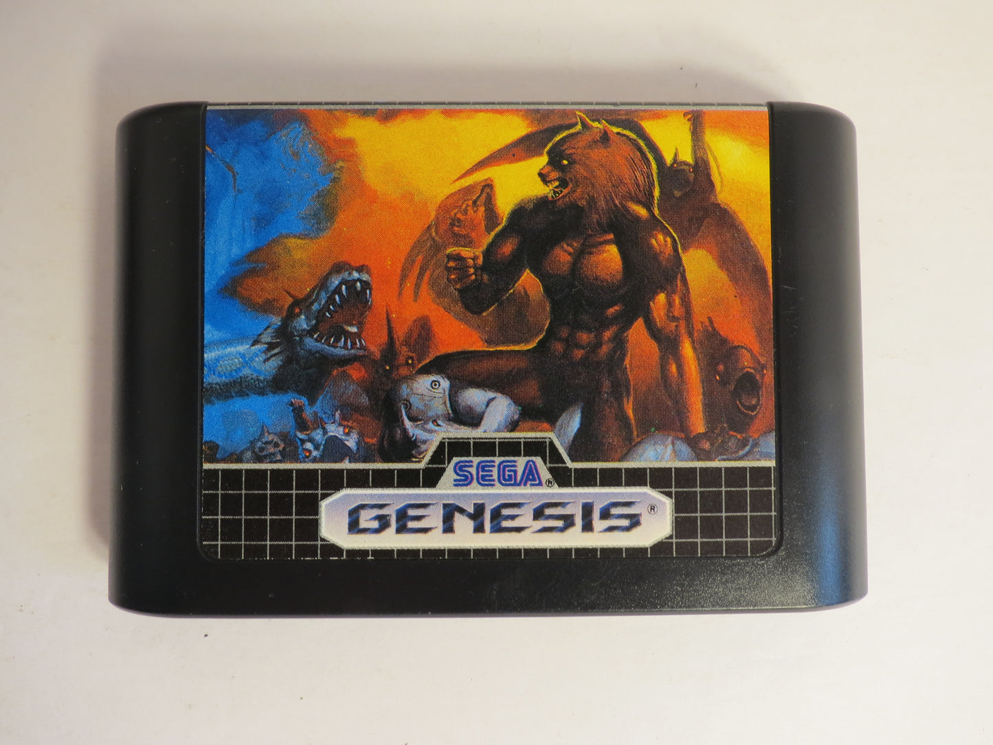 Altered Beast Canadian Sega Genesis Game CB