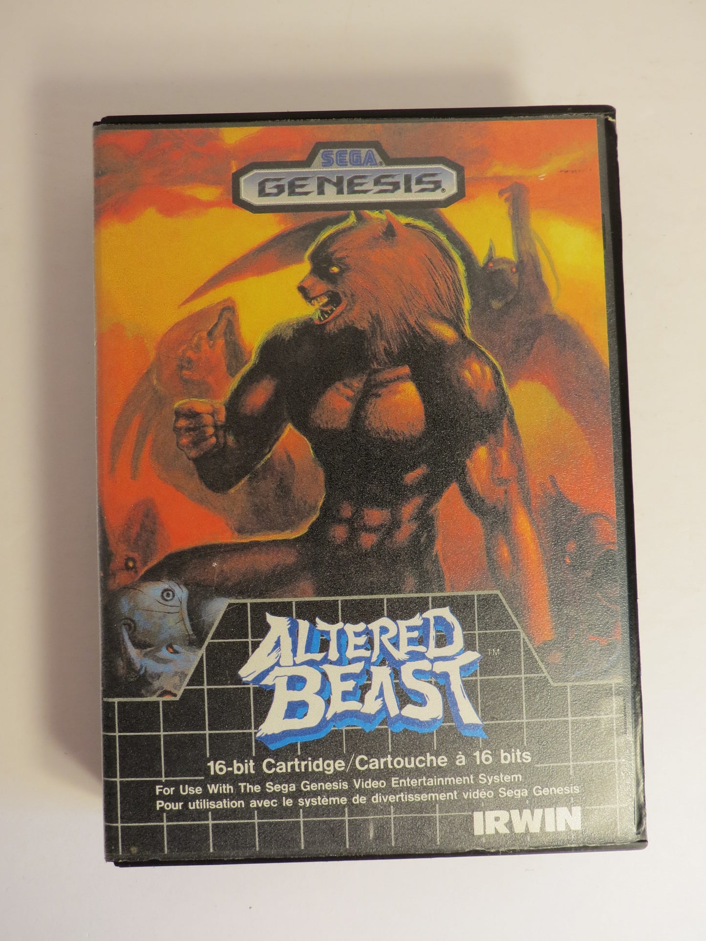Altered Beast Canadian Sega Genesis Game CB