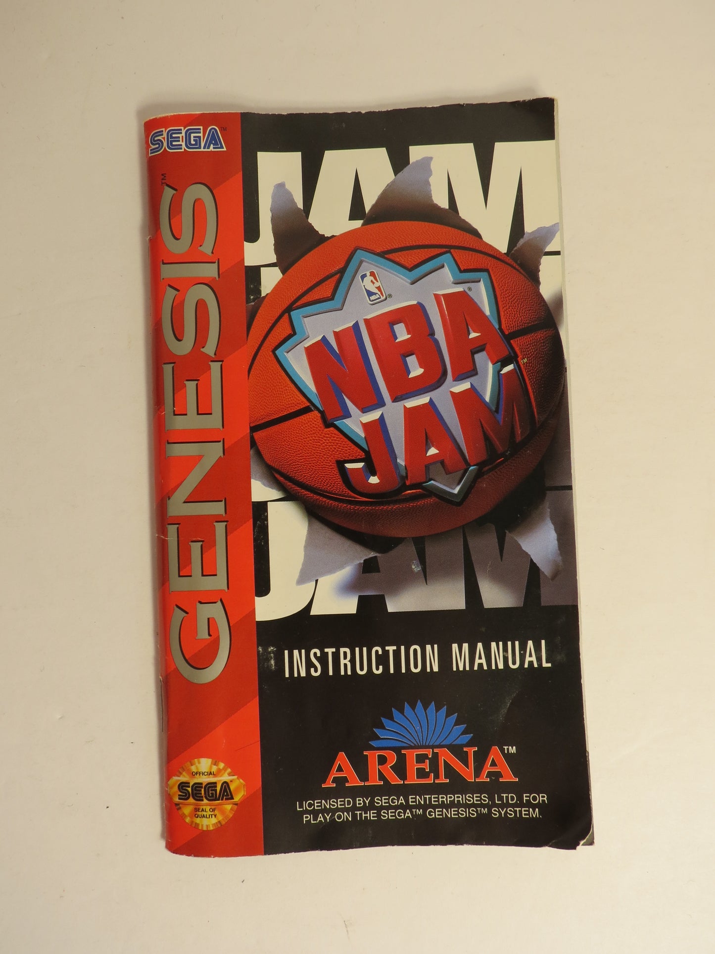 NBA Jam Sega Genesis Game CIB
