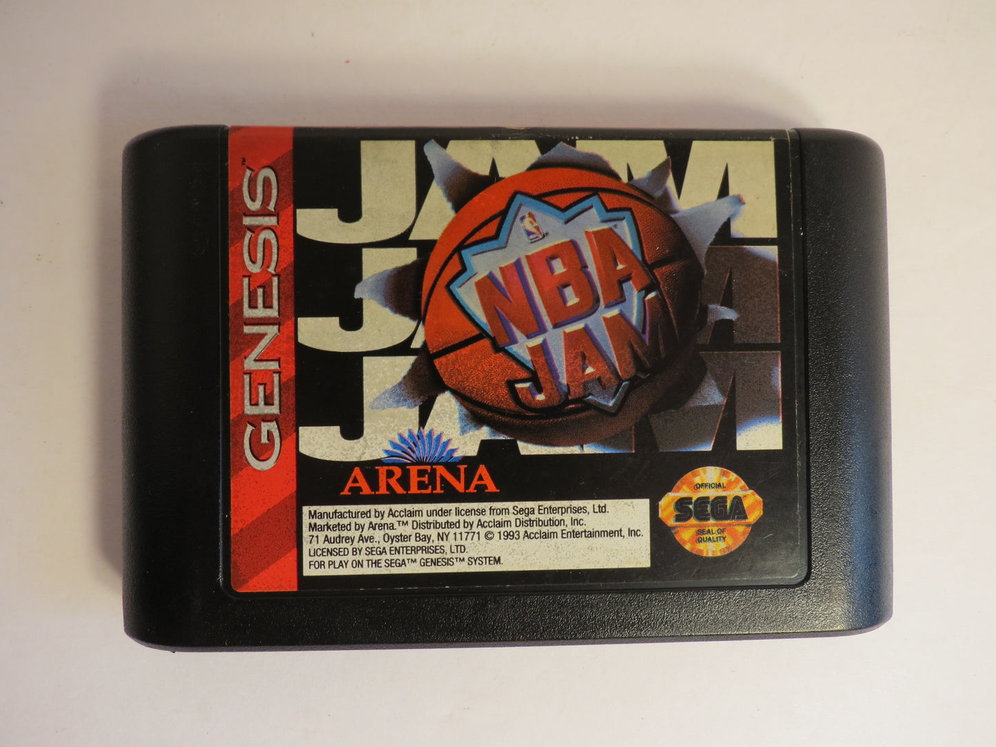 NBA Jam Sega Genesis Game CIB
