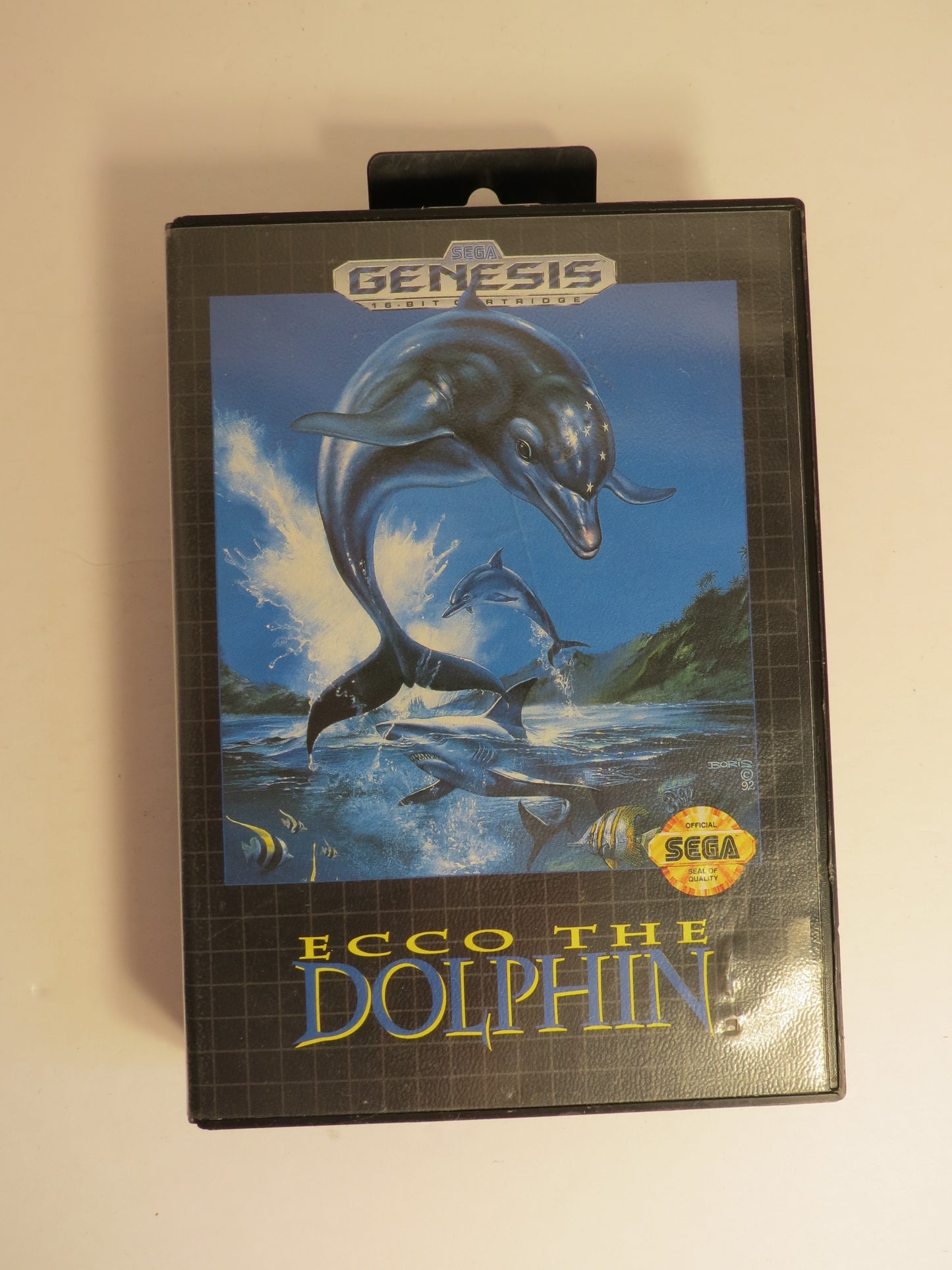 Ecco the Dolphin Sega Genesis Game CIB