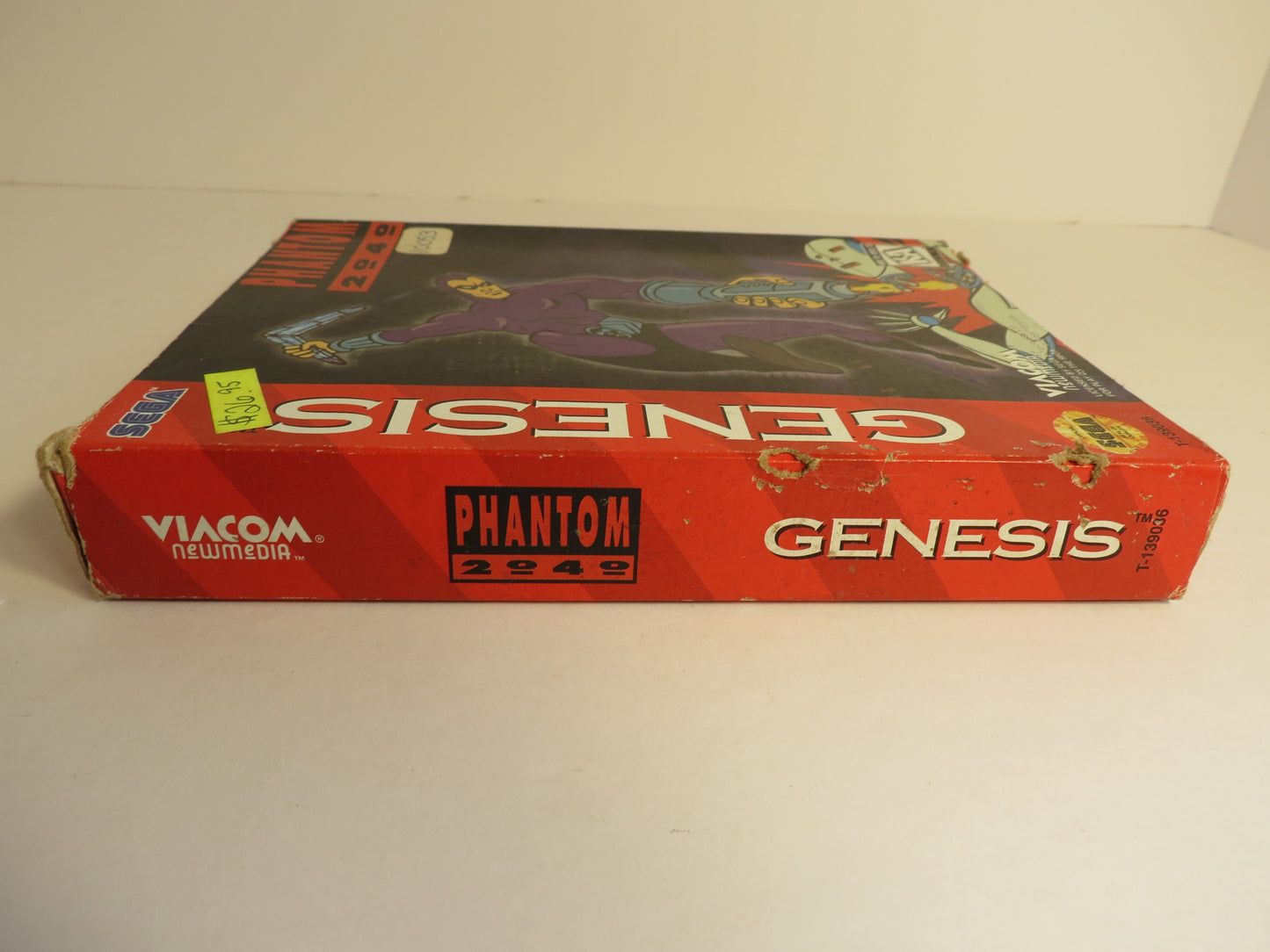 Phantom 2040 Cardboard Sega Genesis Game CIB