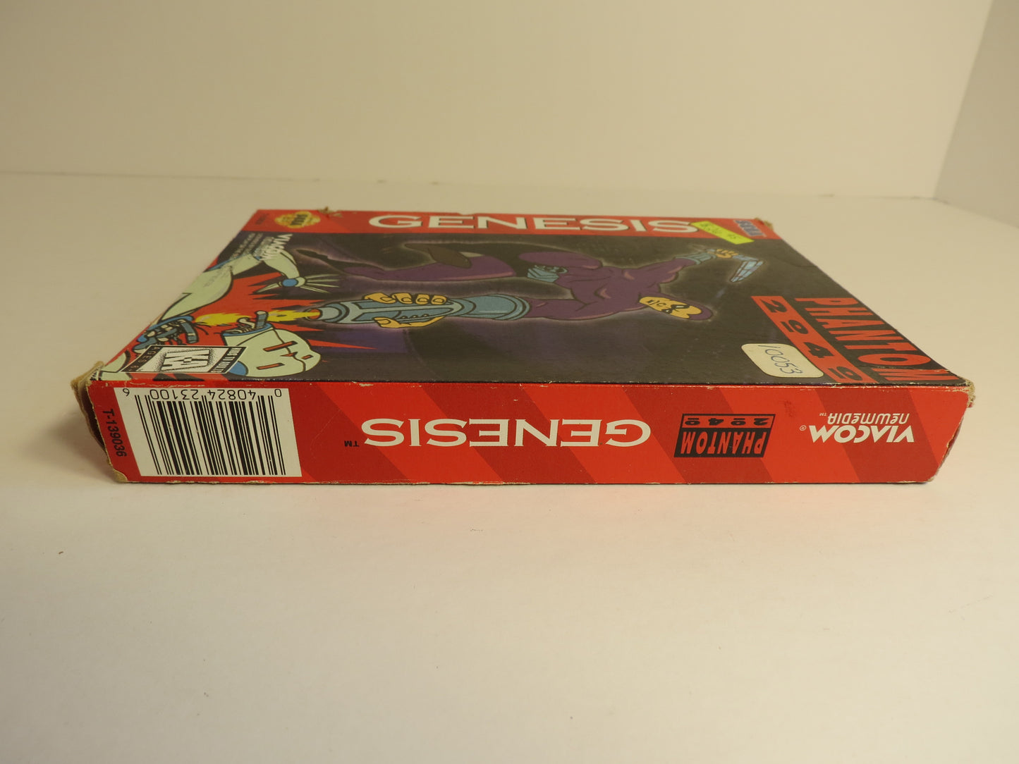 Phantom 2040 Cardboard Sega Genesis Game CIB