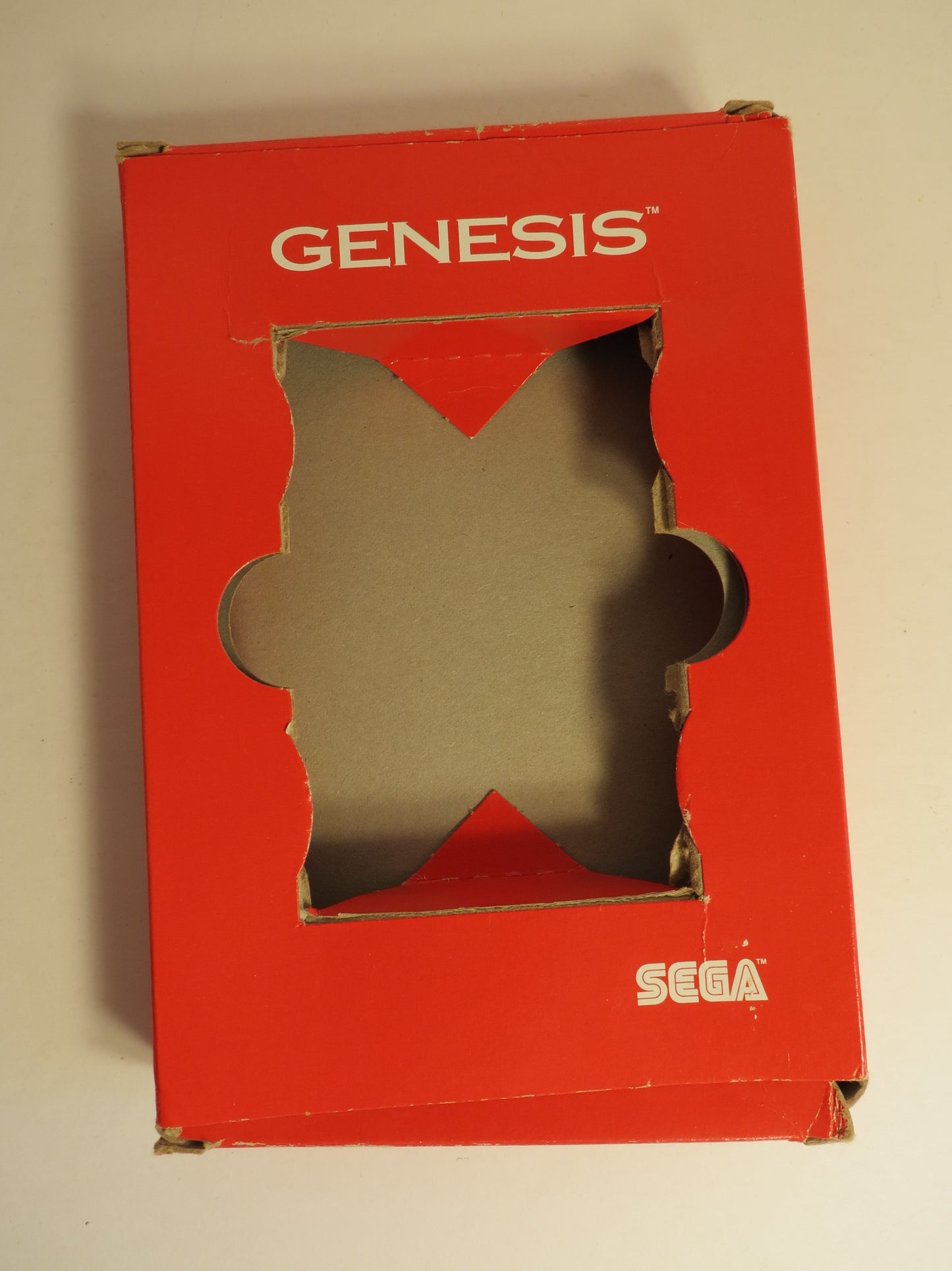 Mighty Morphin Power Rangers the Movie Cardboard Sega Genesis Game CB