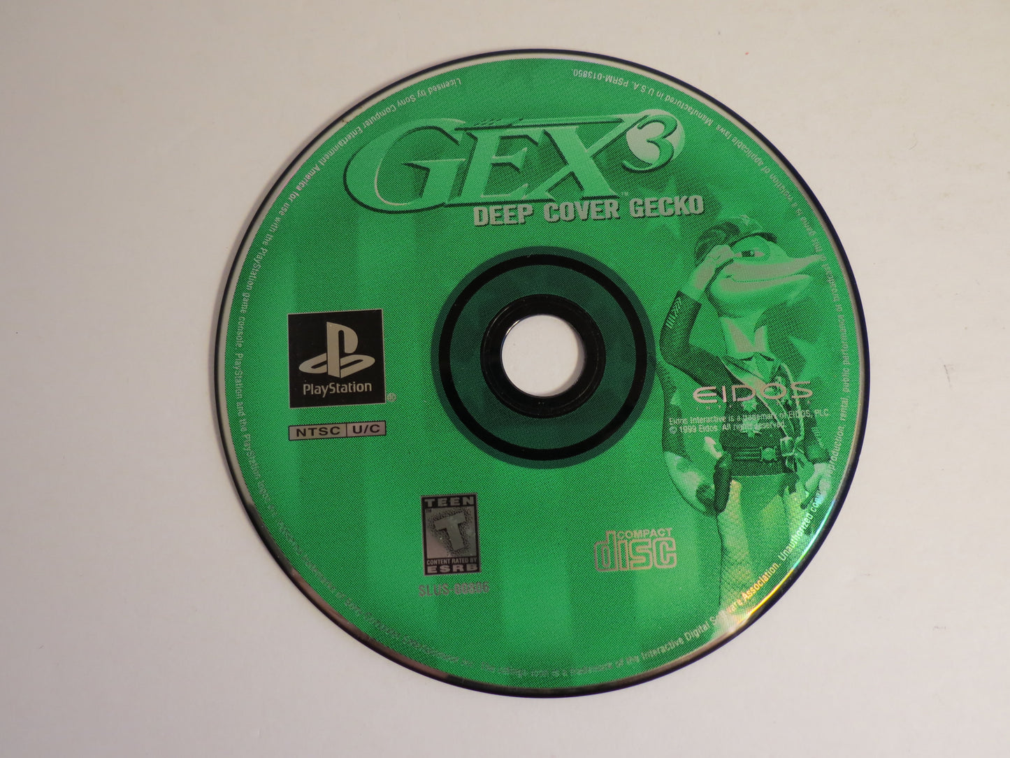 Gex 3 Deep Cover Gecko Playstation 1 PS1 Game CIB