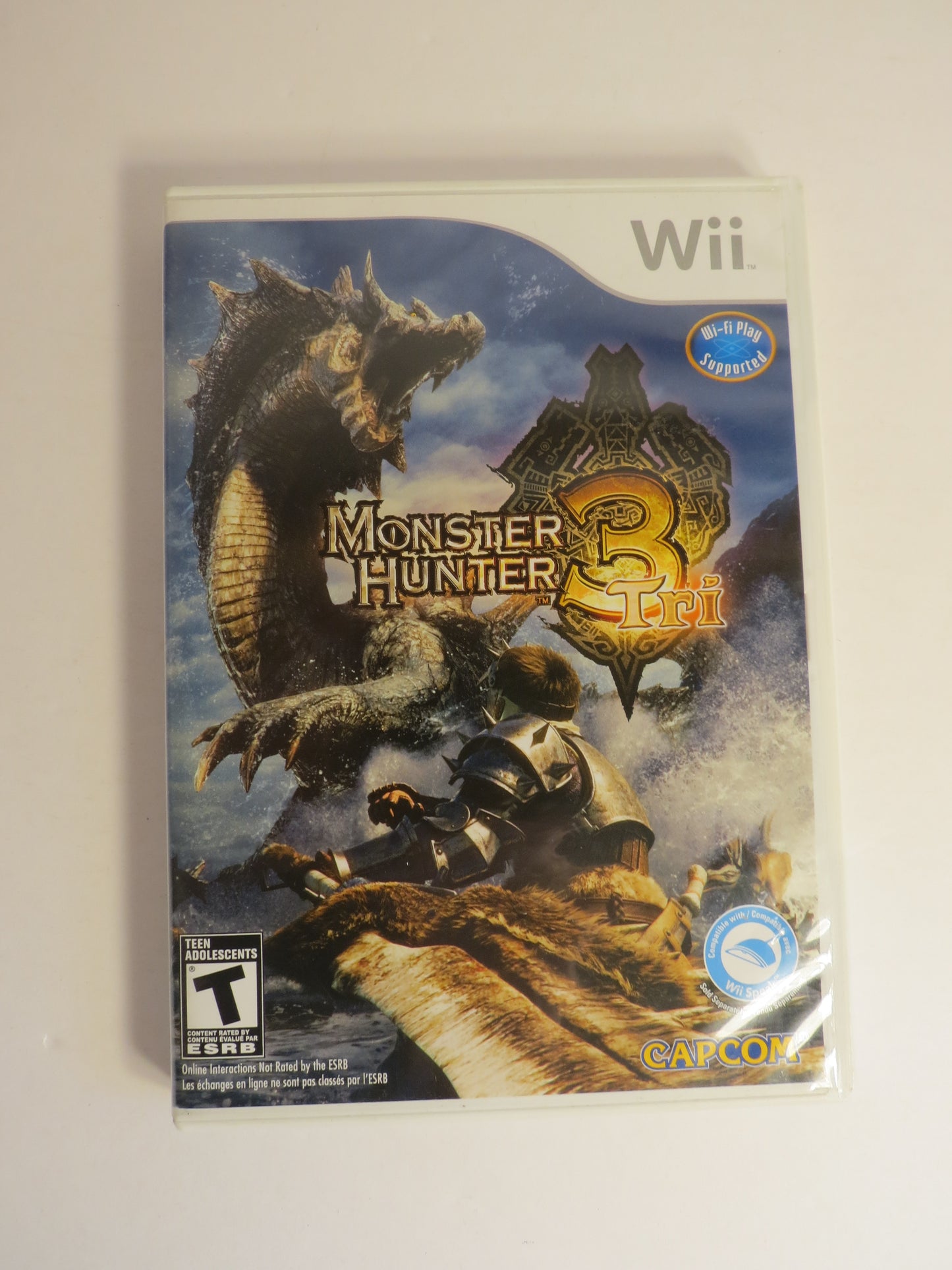 Monster Hunter 3 Tri Nintendo Wii Game CIB