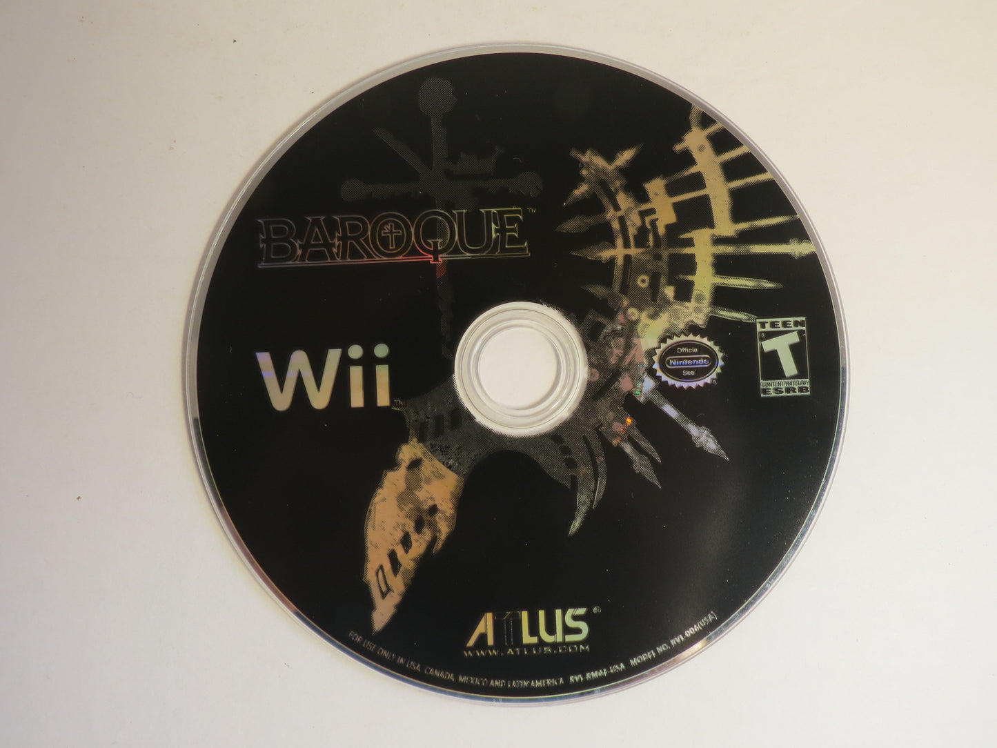 Baroque Nintendo Wii Game CIB