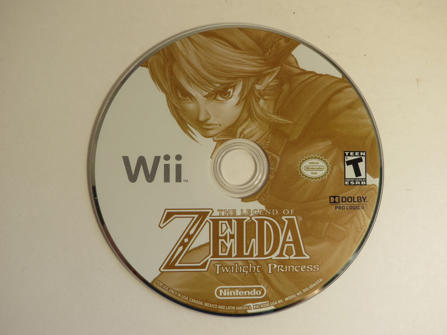The Legend of Zelda Twilight Princess Nintendo Wii Game CIB