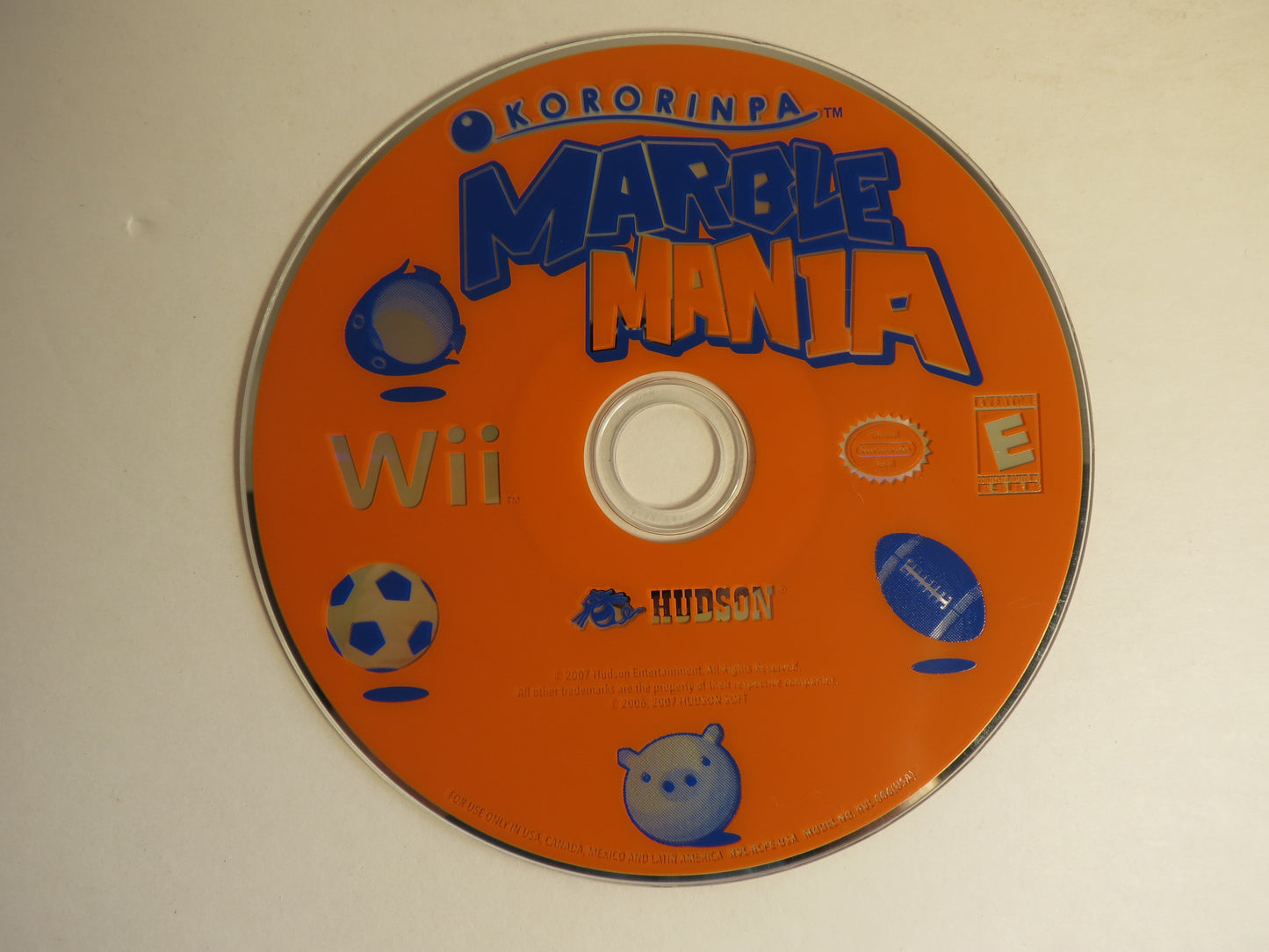 Kororinpa Marble Mania Nintendo Wii Game CIB
