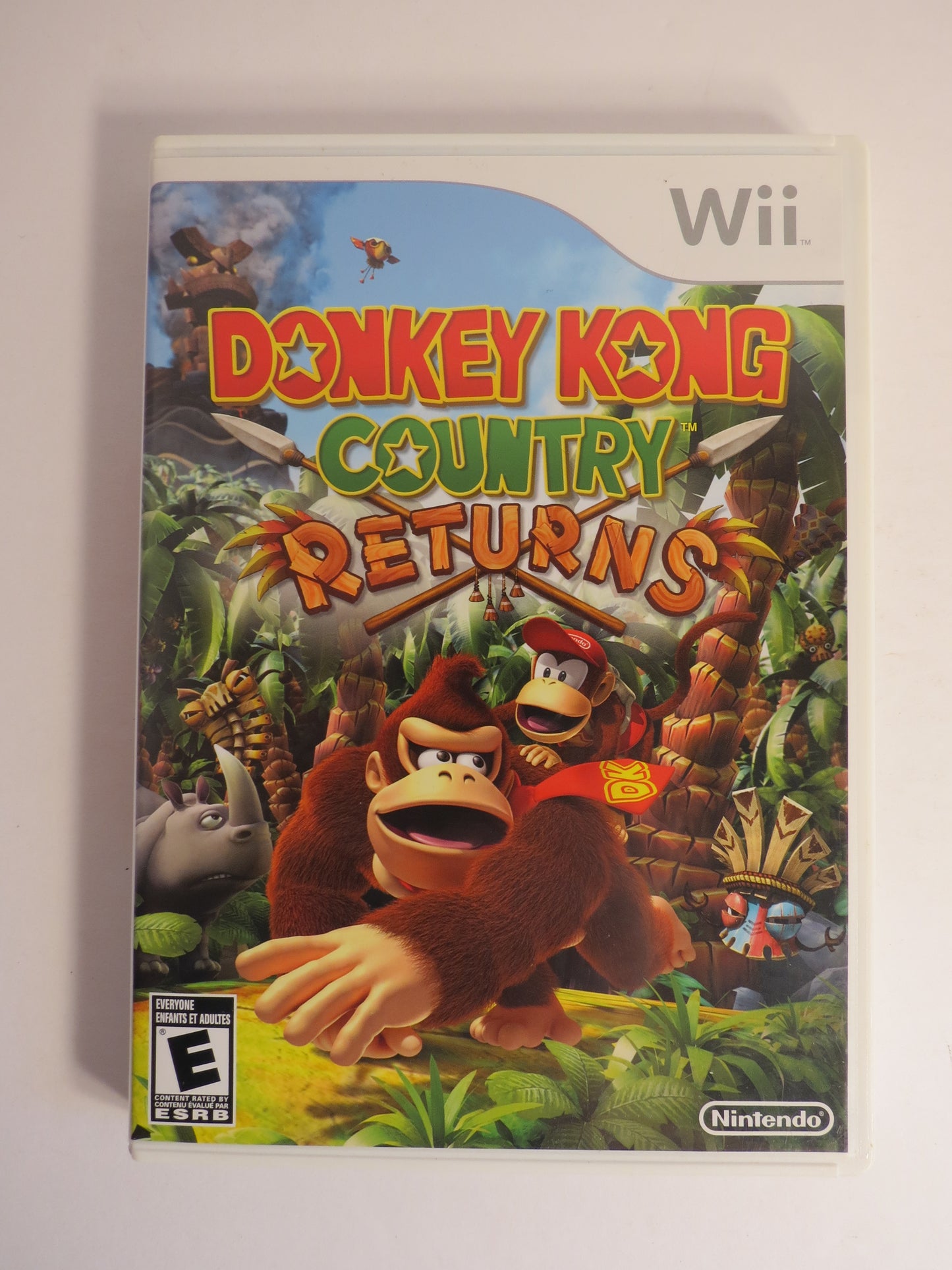 Donkey Kong Country Returns Nintendo Wii Game CIB