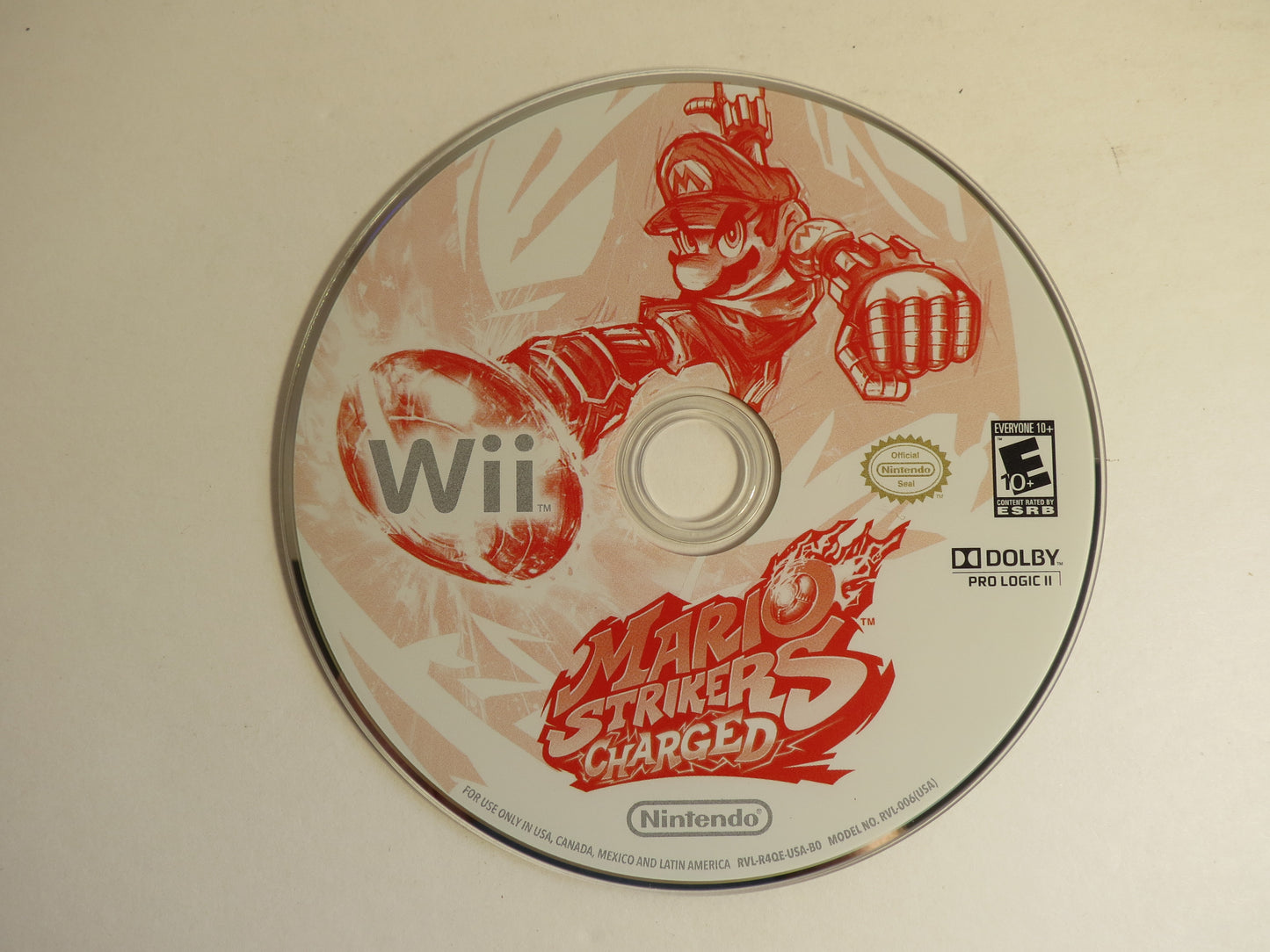 Mario Strikers Charged Nintendo Selects Nintendo Wii Game CIB
