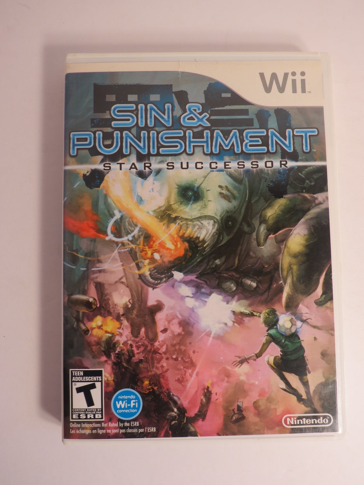 Sin & Punishment Star Successor Nintendo Wii Game CIB