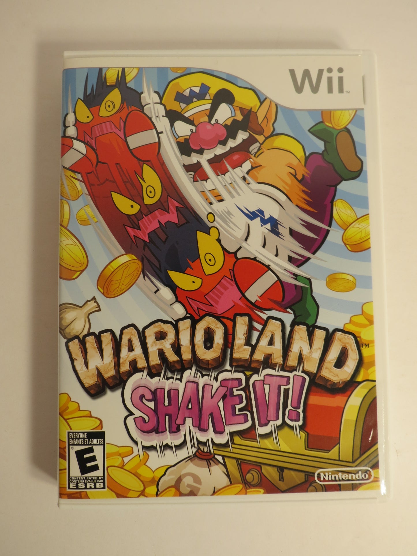 Wario Land Shake It! Nintendo Wii Game CIB