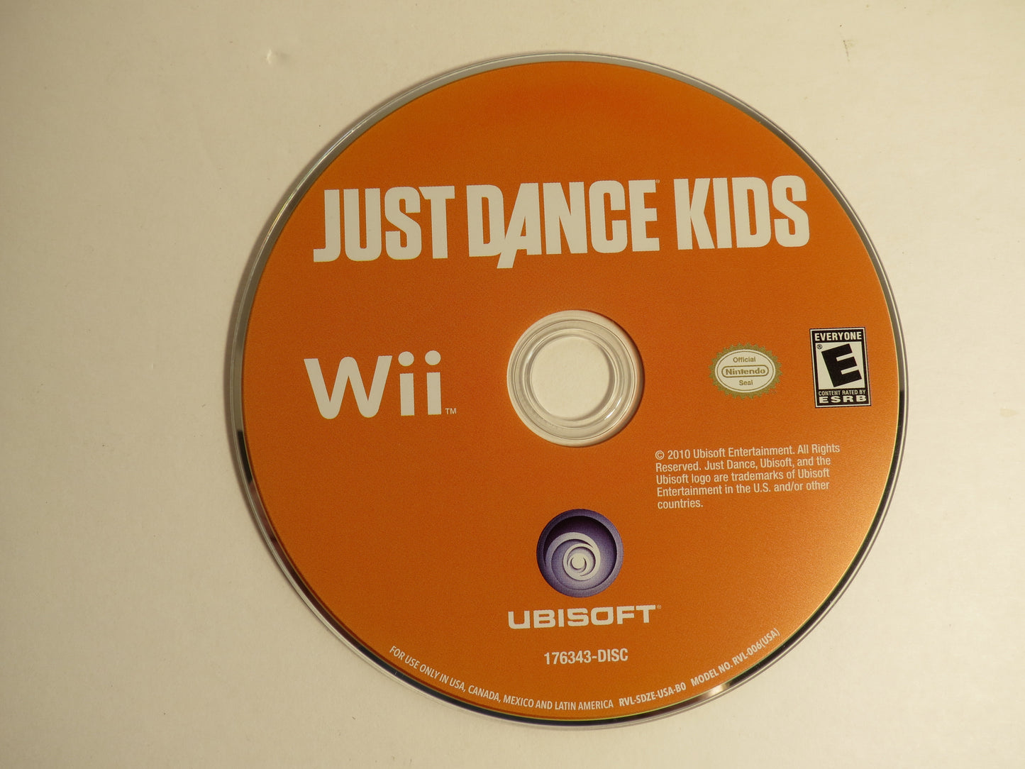 Just Dance Kids Nintendo Wii Game CIB