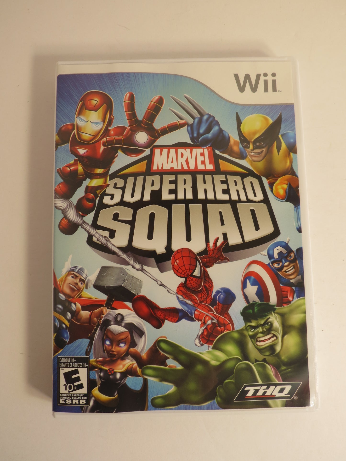Marvel SuperHero Squad Nintendo Wii Game CB