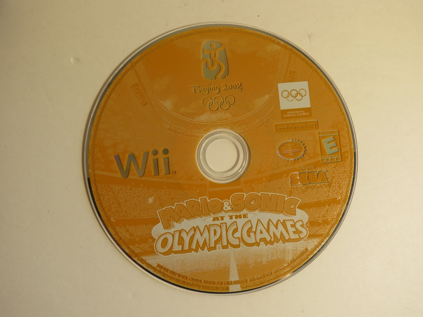 Mario & Sonic at the Olympic Games Nintendo Wii Game CIB