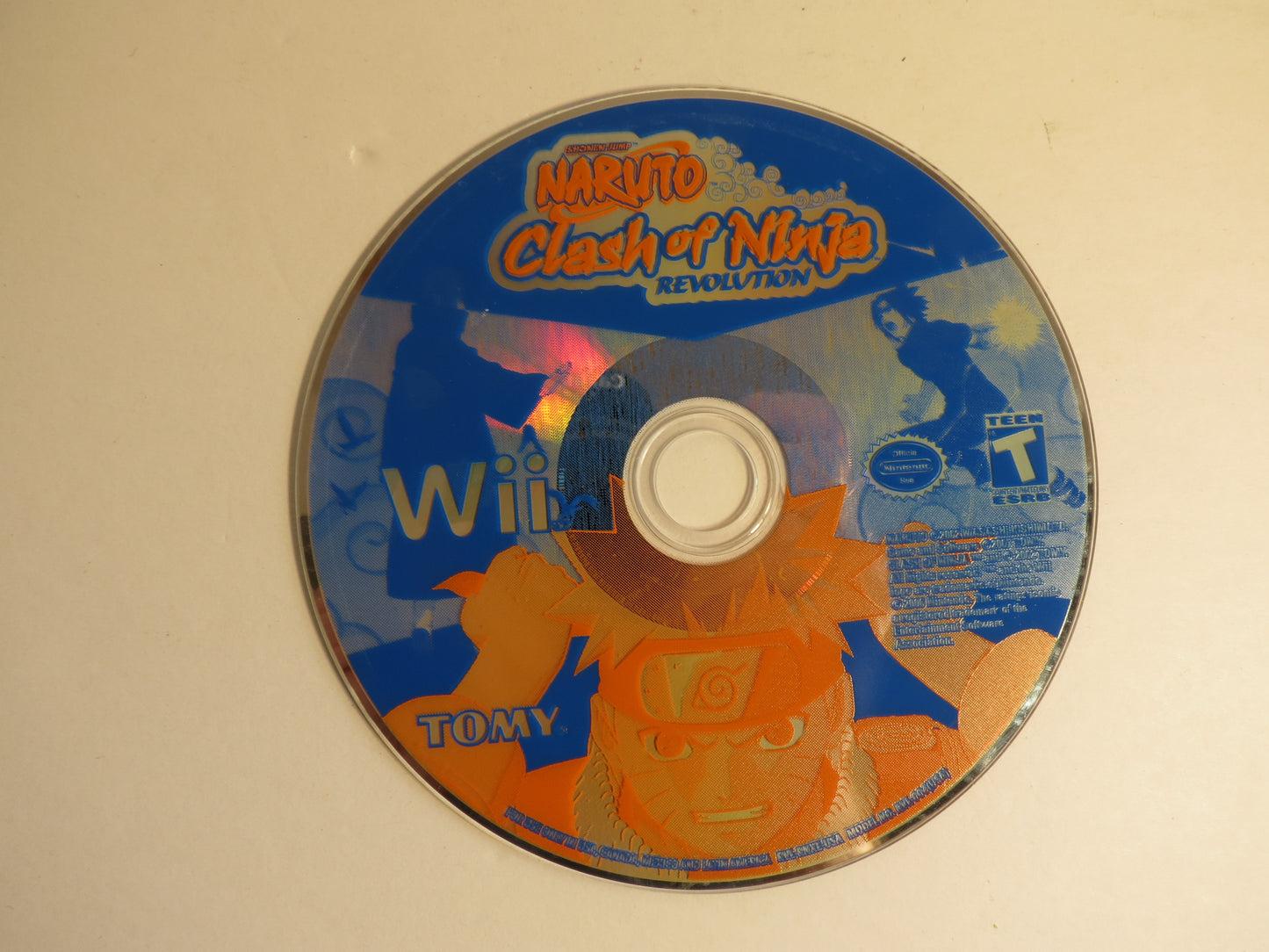 Naruto Clash of Ninja Revolution Nintendo Wii Game CIB