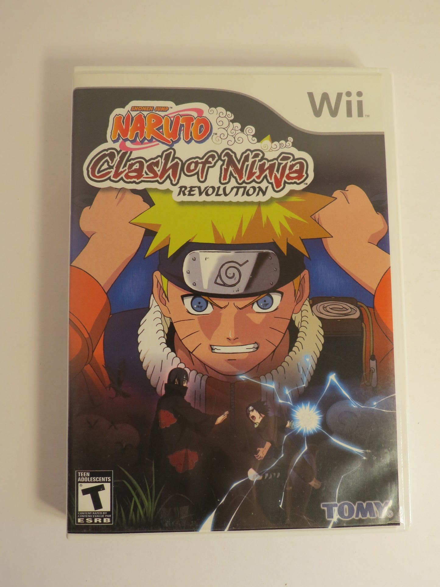 Naruto Clash of Ninja Revolution Nintendo Wii Game CIB