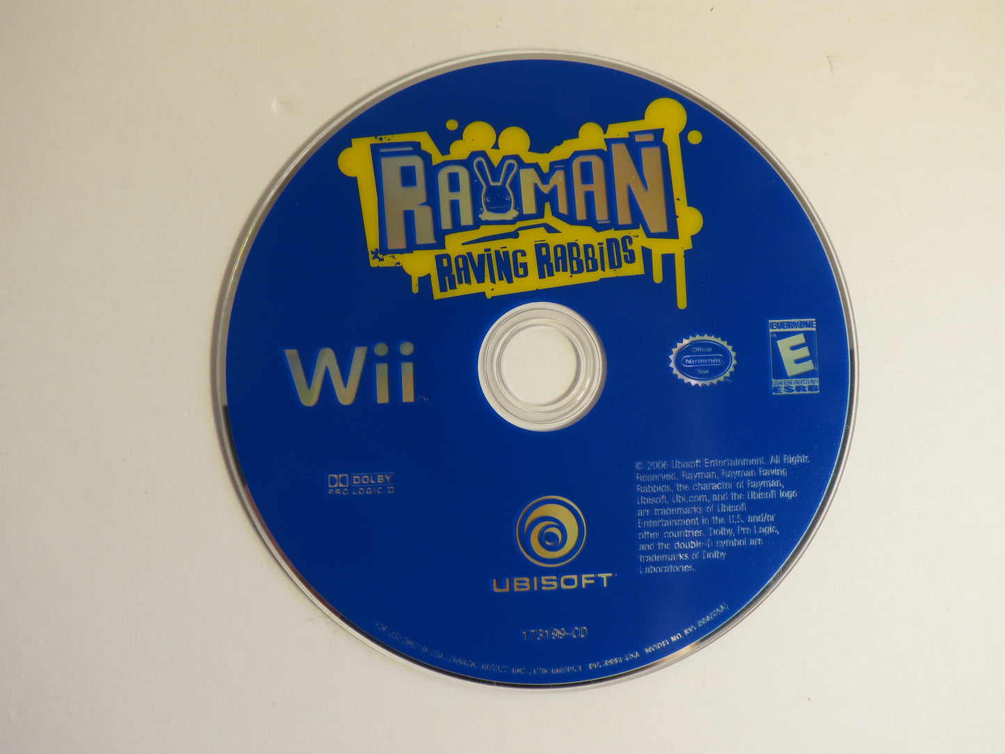 Rayman Raving Rabbids Nintendo Wii Game CIB