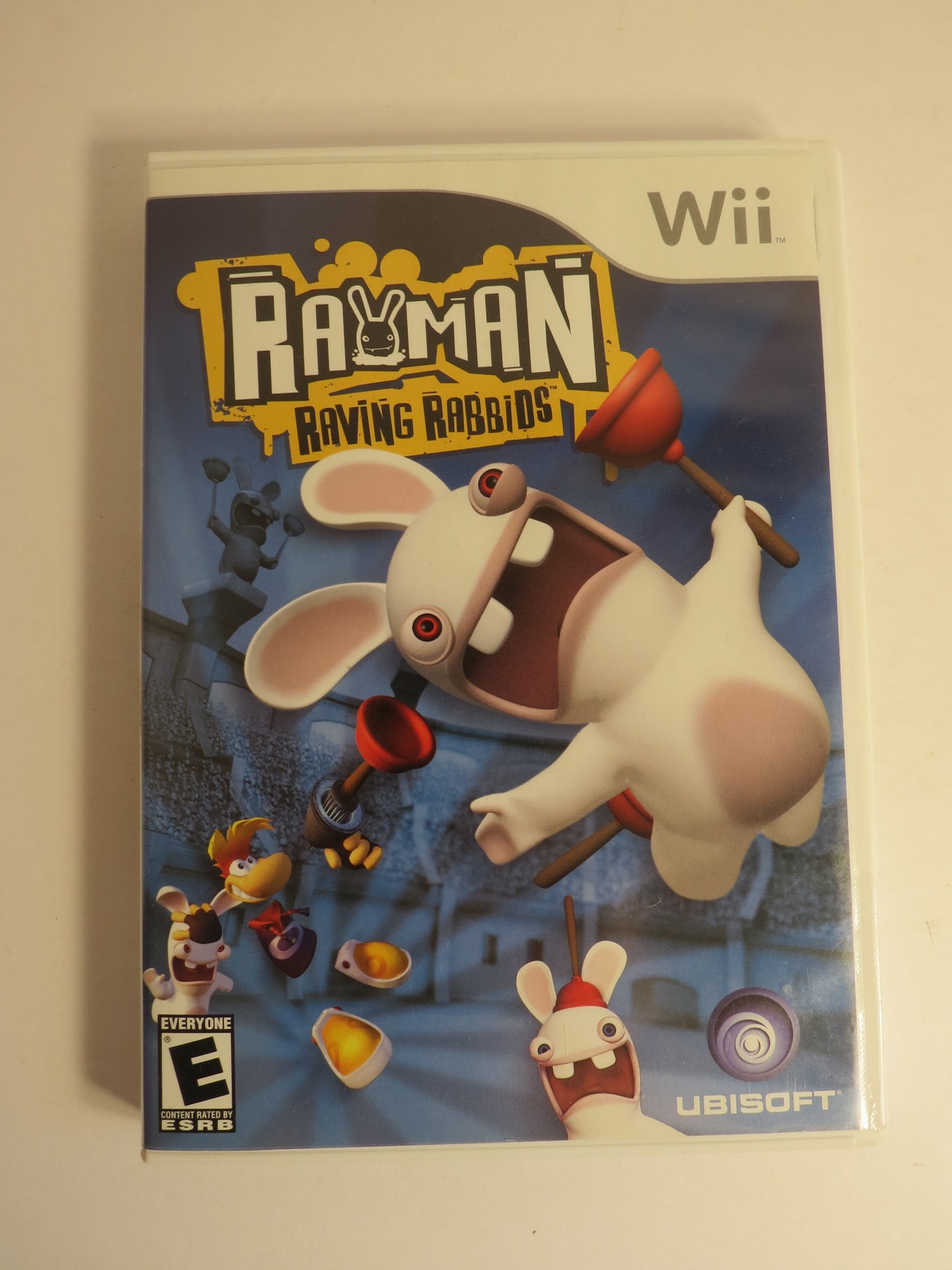 Rayman Raving Rabbids Nintendo Wii Game CIB