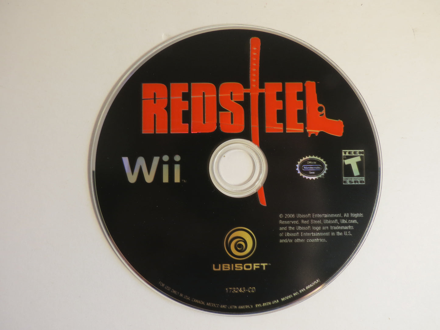 Red Steel Nintendo Wii Game CIB