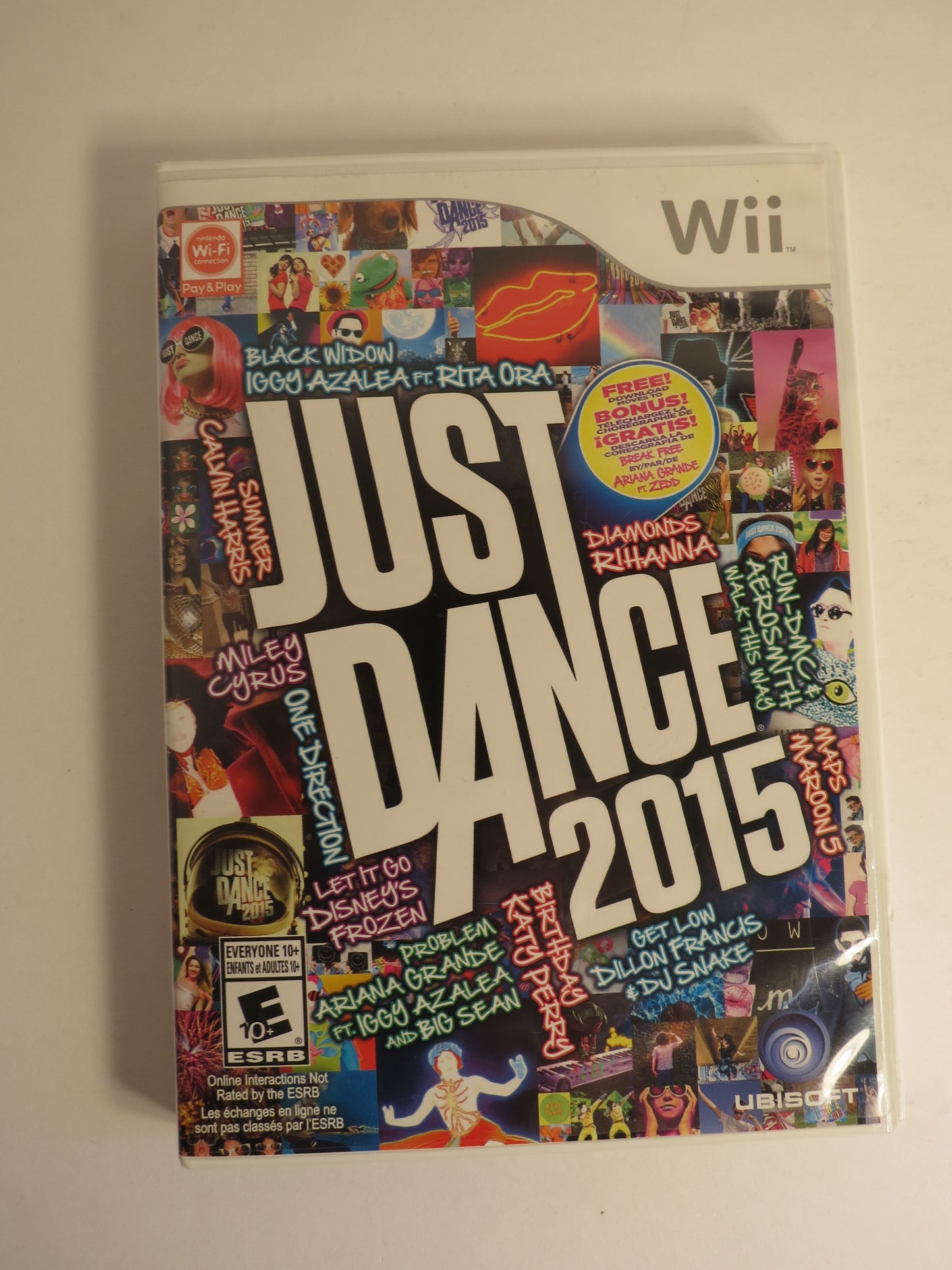 Just Dance 2015 Nintendo Wii Game CIB